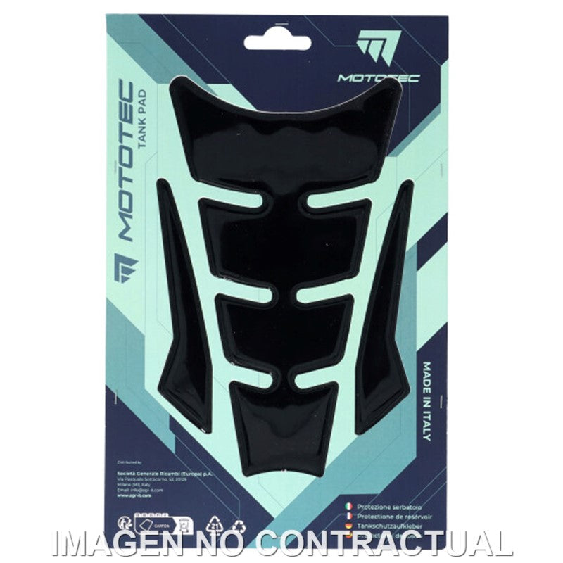 PROTECCIÓN DEPÓSITO MOTOTEC T4 COLOR NEGRO