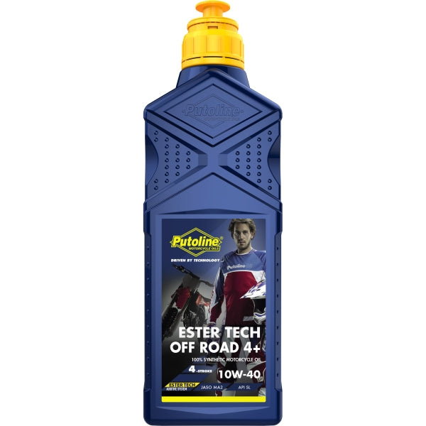BOTELLA PUTOLINE ESTER TECH OFF ROAD 4+ 10W-40 1L