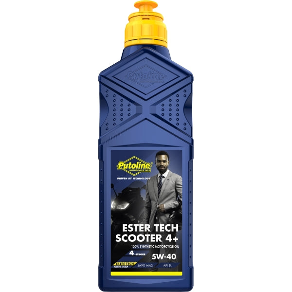 BOTELLA PUTOLINE ESTER TECH SCOOTER 4T+ 5W-40 1L