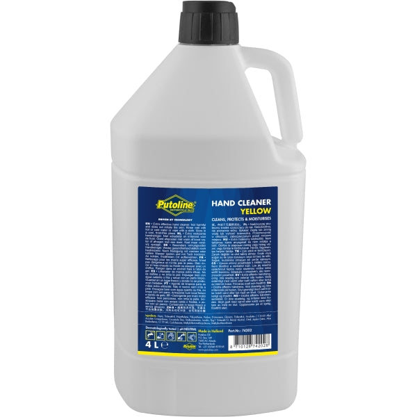 ENVASE PUTOLINE HAND CLEANER YELLOW 4L