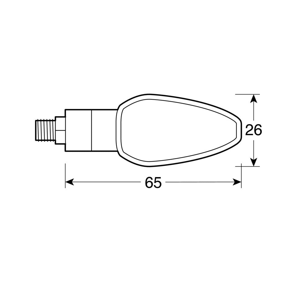 TUAREG, INTERMITENTES CON LED - 12V LED - CARBON