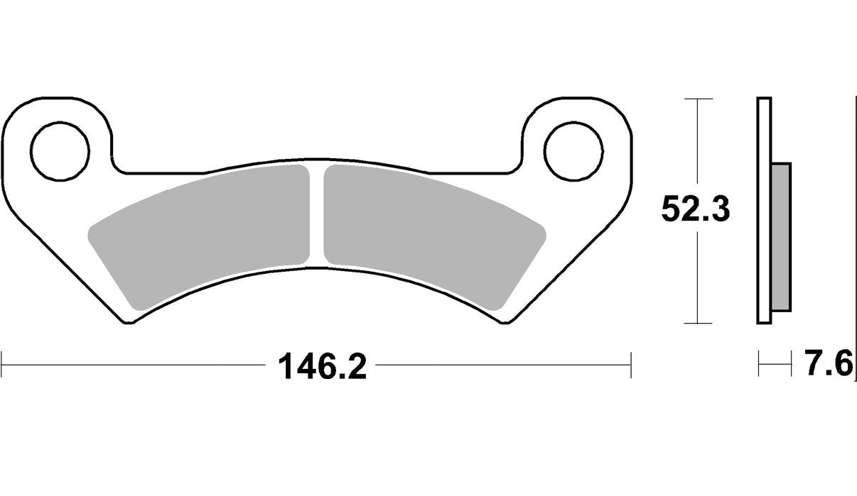 PASTILLA DE FRENO SBS P912-ATS