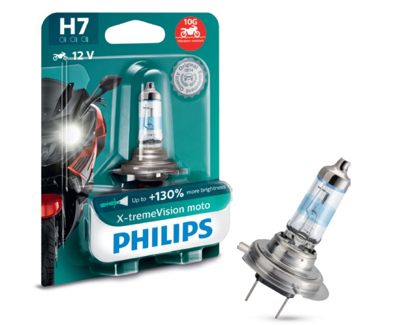 LÁMPARA PHILIPS DE ÓPTICA HALÓGENA H7 X-TREME VISION 12V 55W