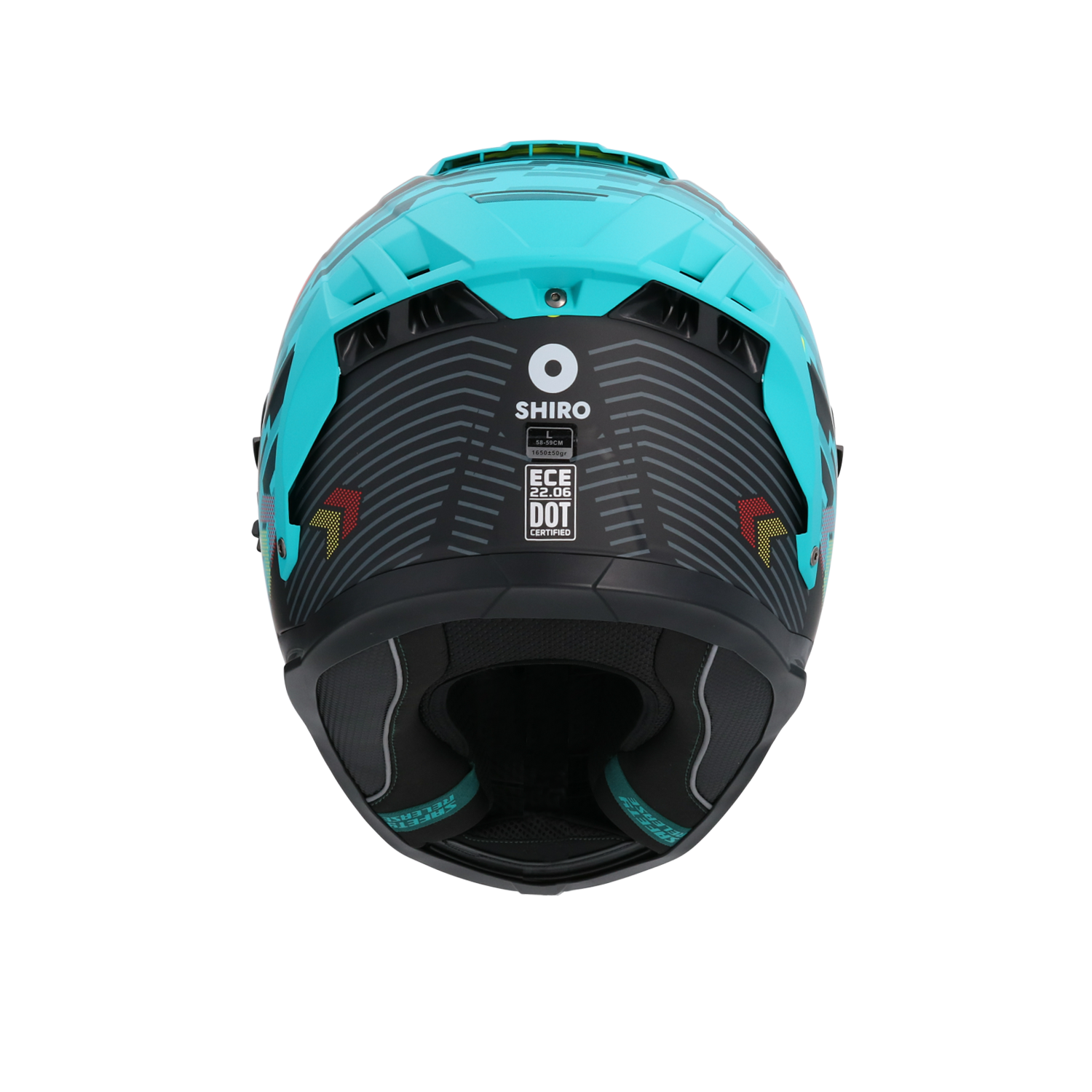 CASCO SHIRO ALPHA RACER ONE BLUE