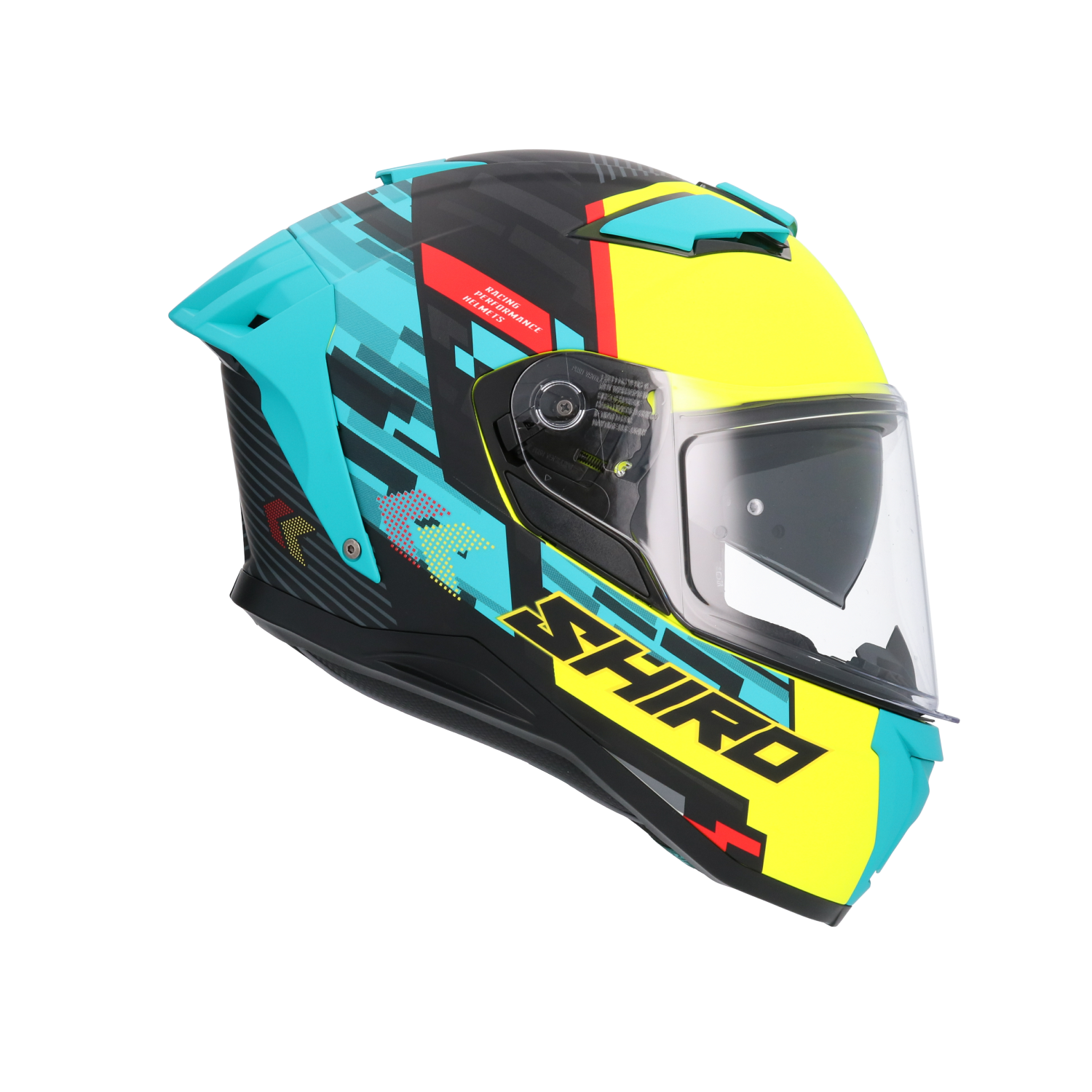CASCO SHIRO ALPHA RACER ONE BLUE