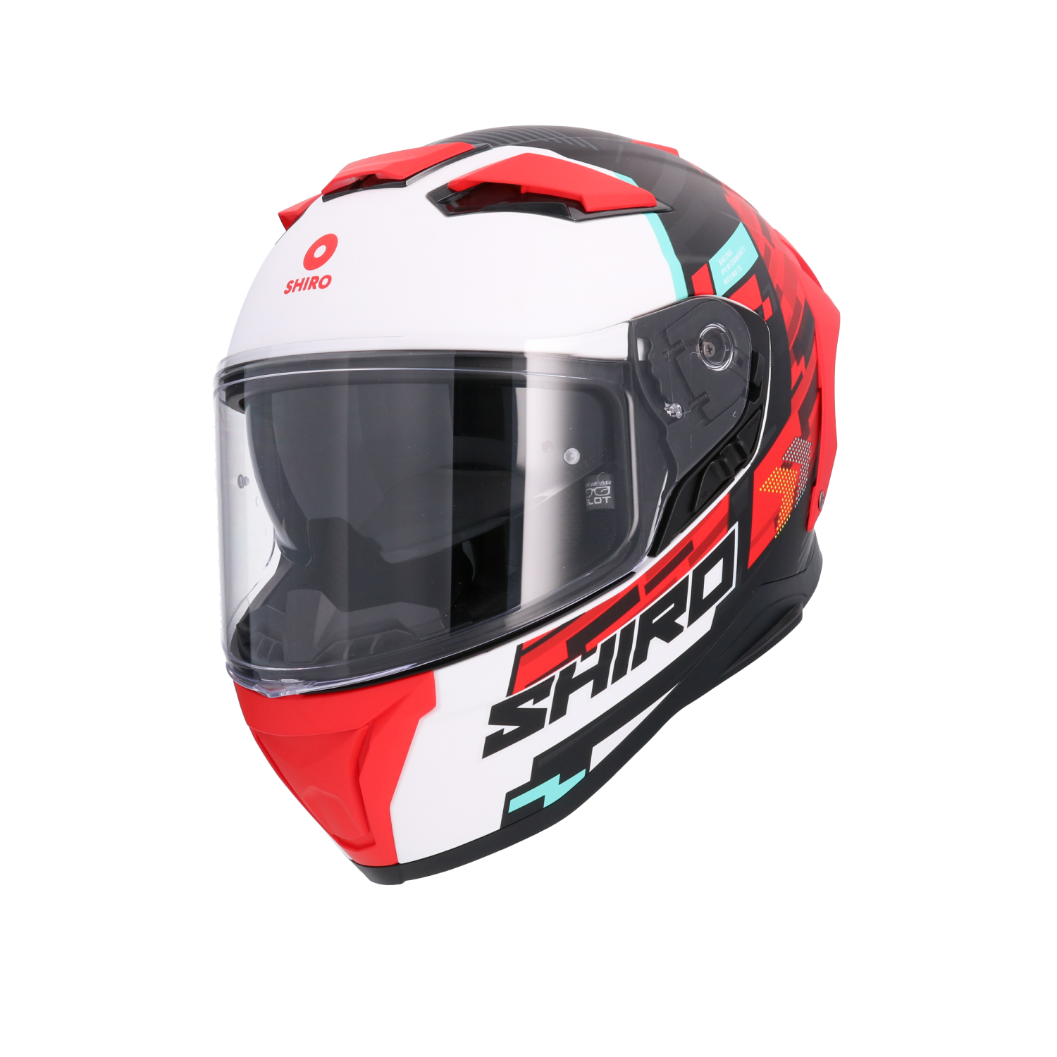 CASCO SHIRO ALPHA RACER ONE RED