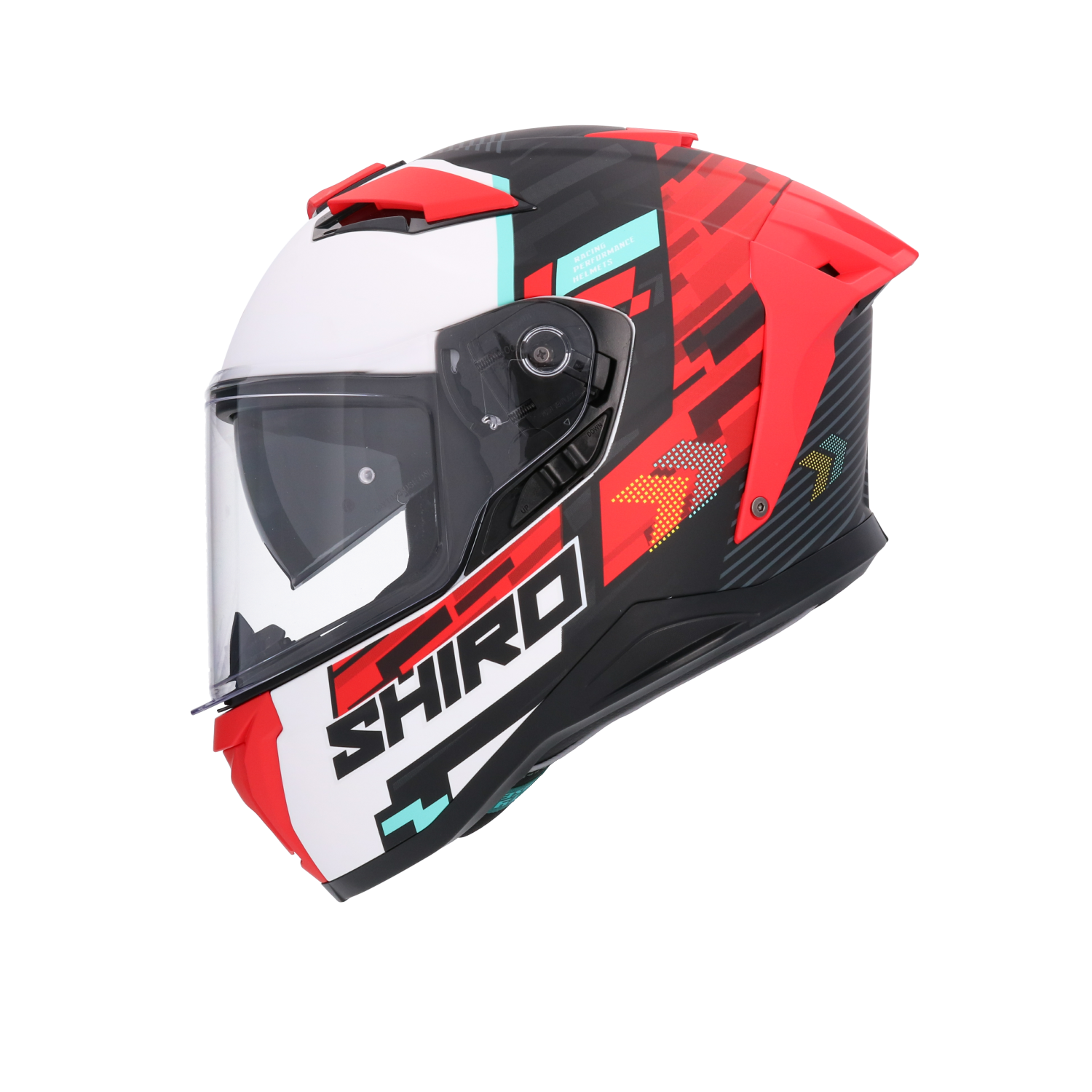 CASCO SHIRO ALPHA RACER ONE RED