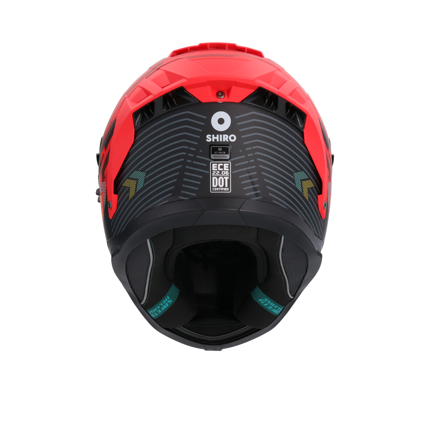 CASCO SHIRO ALPHA RACER ONE RED