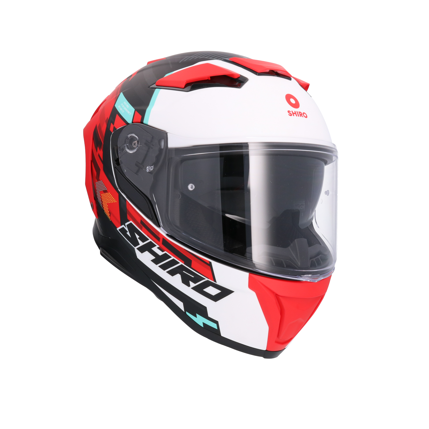 CASCO SHIRO ALPHA RACER ONE RED