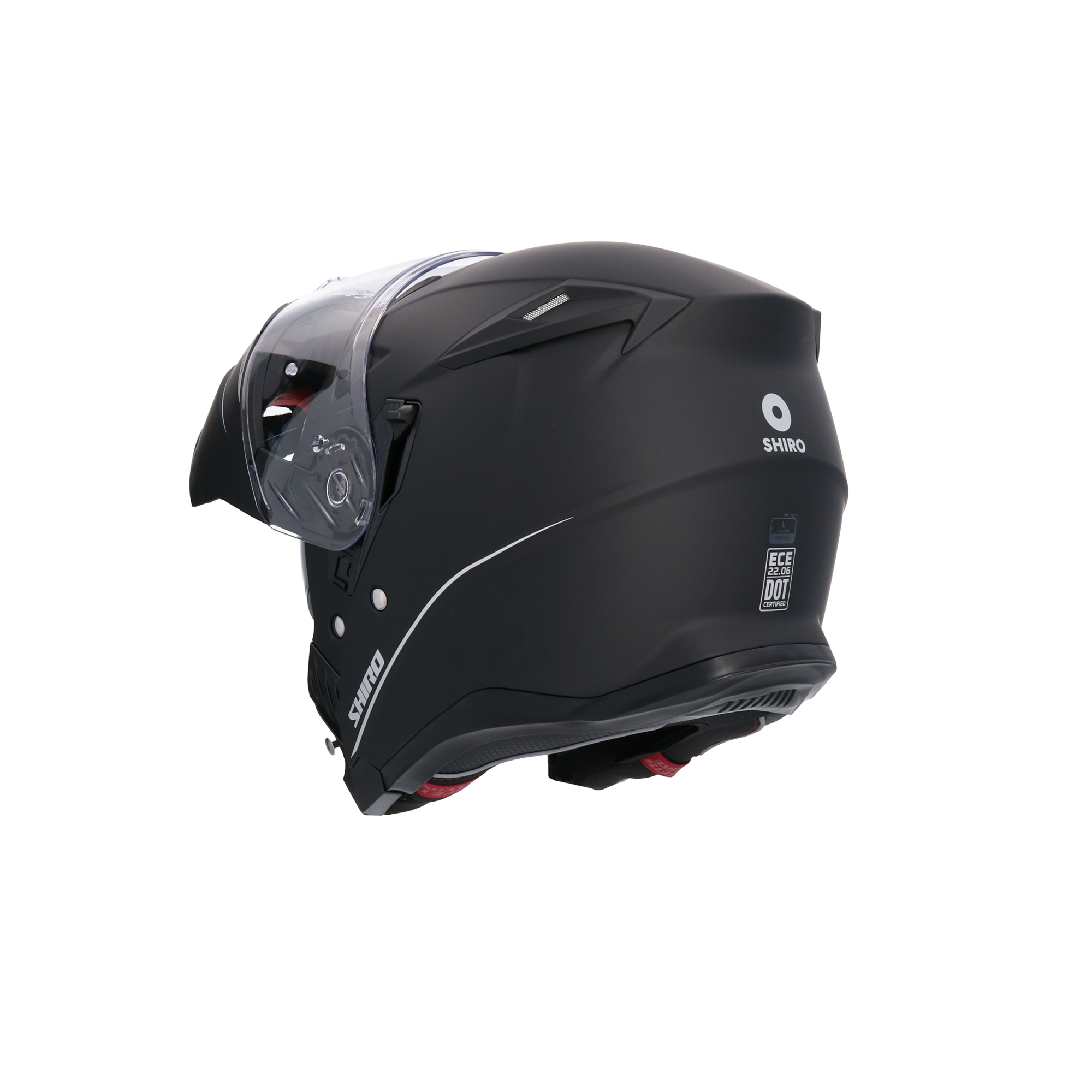 CASCO SHIRO DISCOVER MATT BLACK