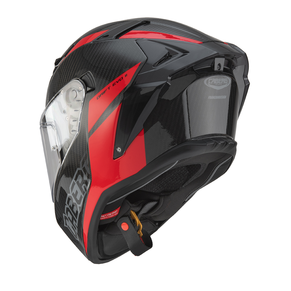 CASCO CABERG DRIFT EVO II CARBON NOVA RED