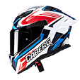 CASCO CABERG DRIFT EVO II JARAMA WHITE/RED/BLUE