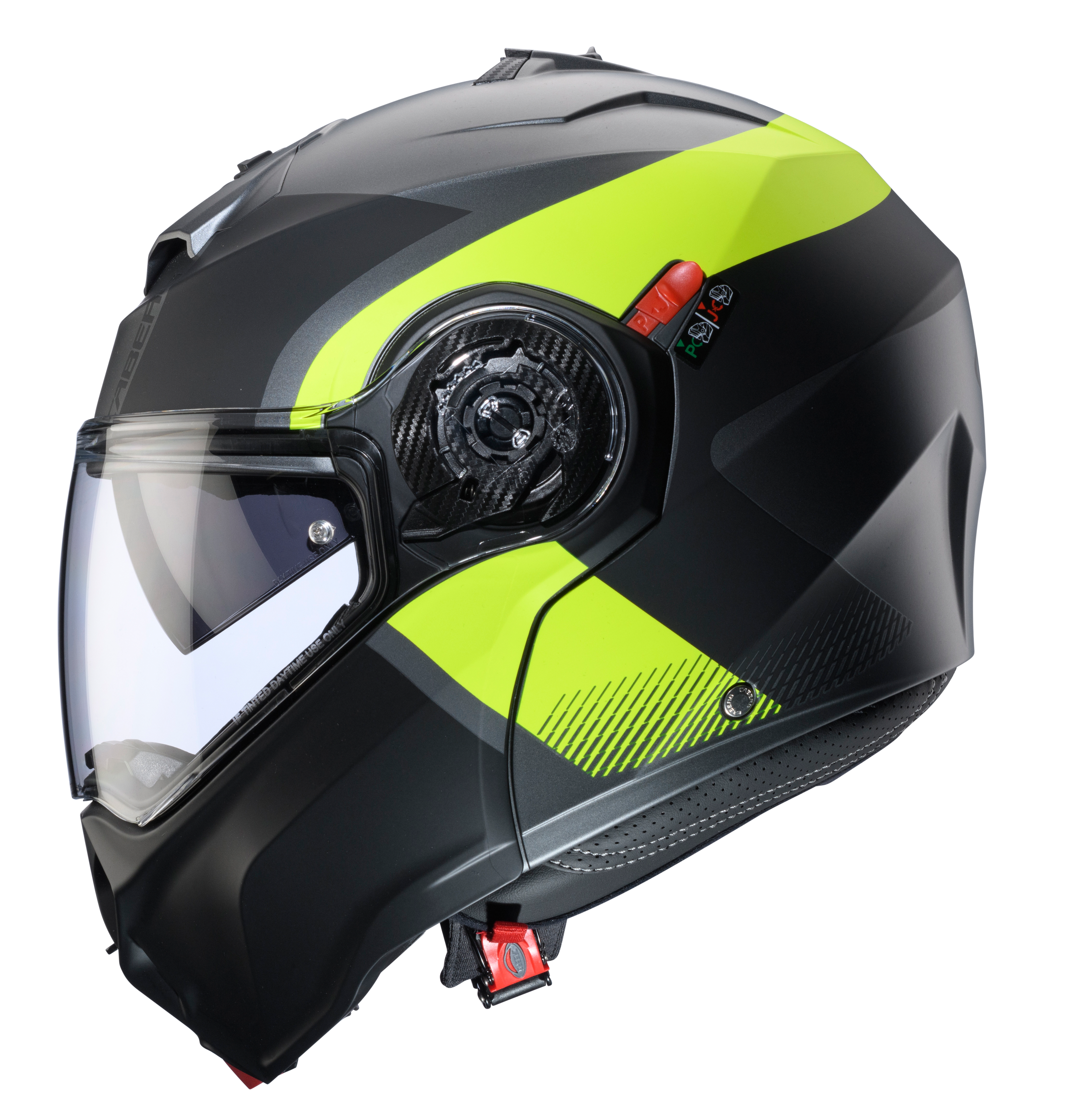 CASCO CABERG DUKE EVO INDY MATT GUN METAL/YELLOW FLUO/BLACK