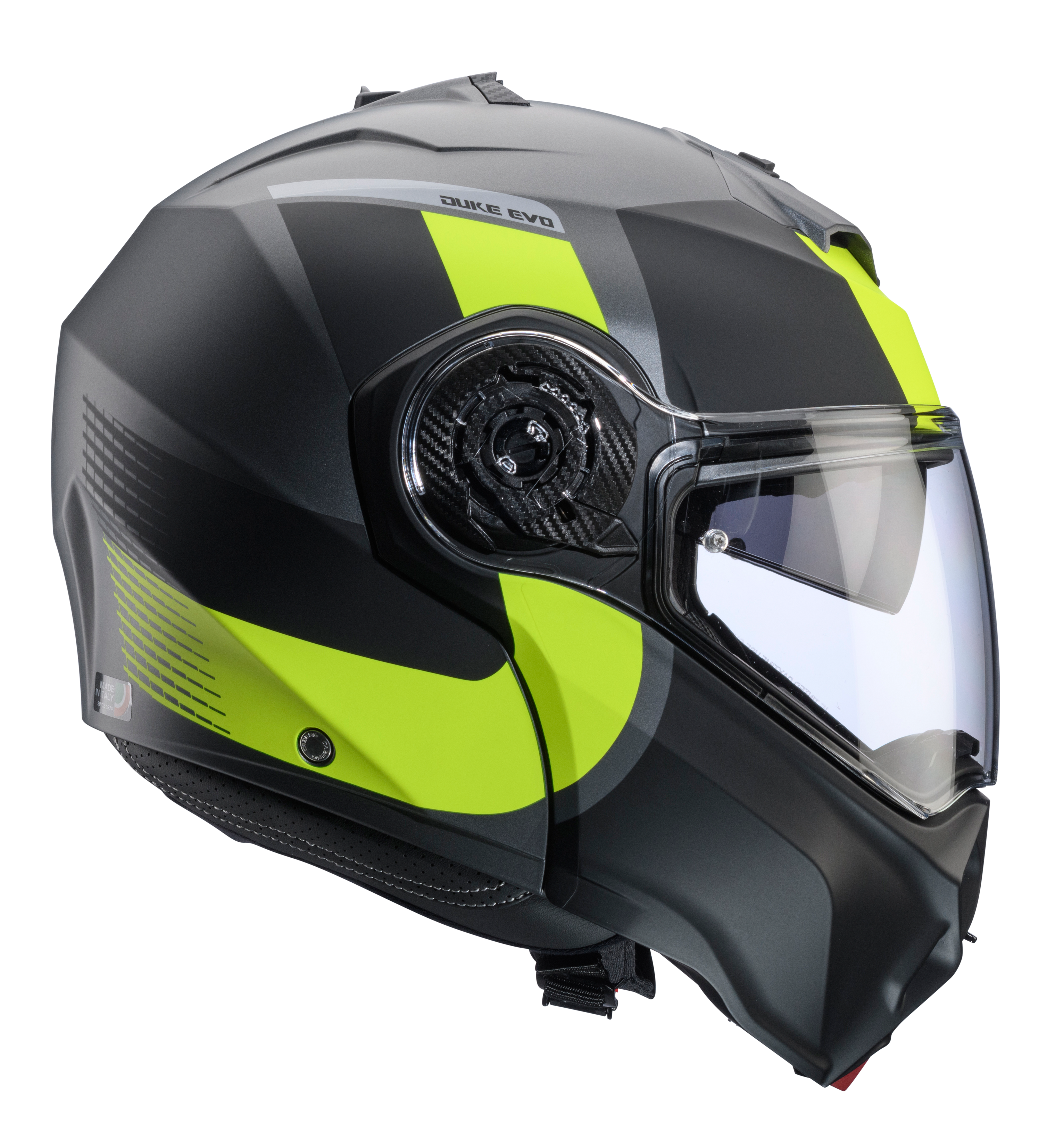 CASCO CABERG DUKE EVO INDY MATT GUN METAL/YELLOW FLUO/BLACK