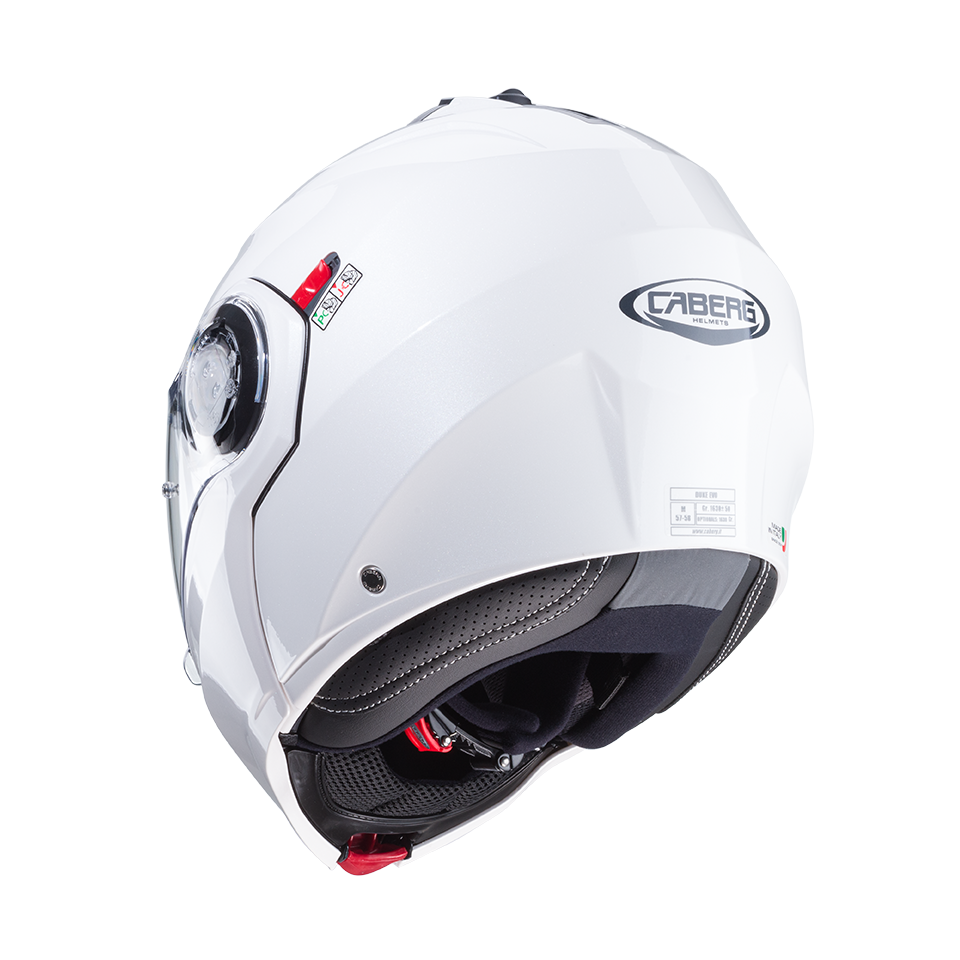CASCO CABERG DUKE EVO WHITE METAL