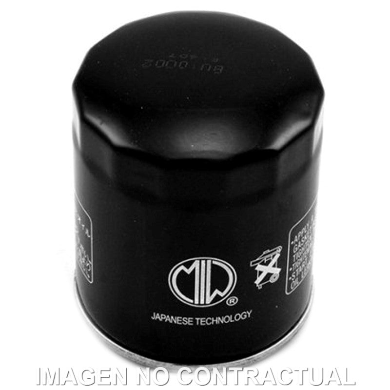FILTRO ACEITE MEIWA BUELL - HARLEY DAVIDSON (NEGRO)