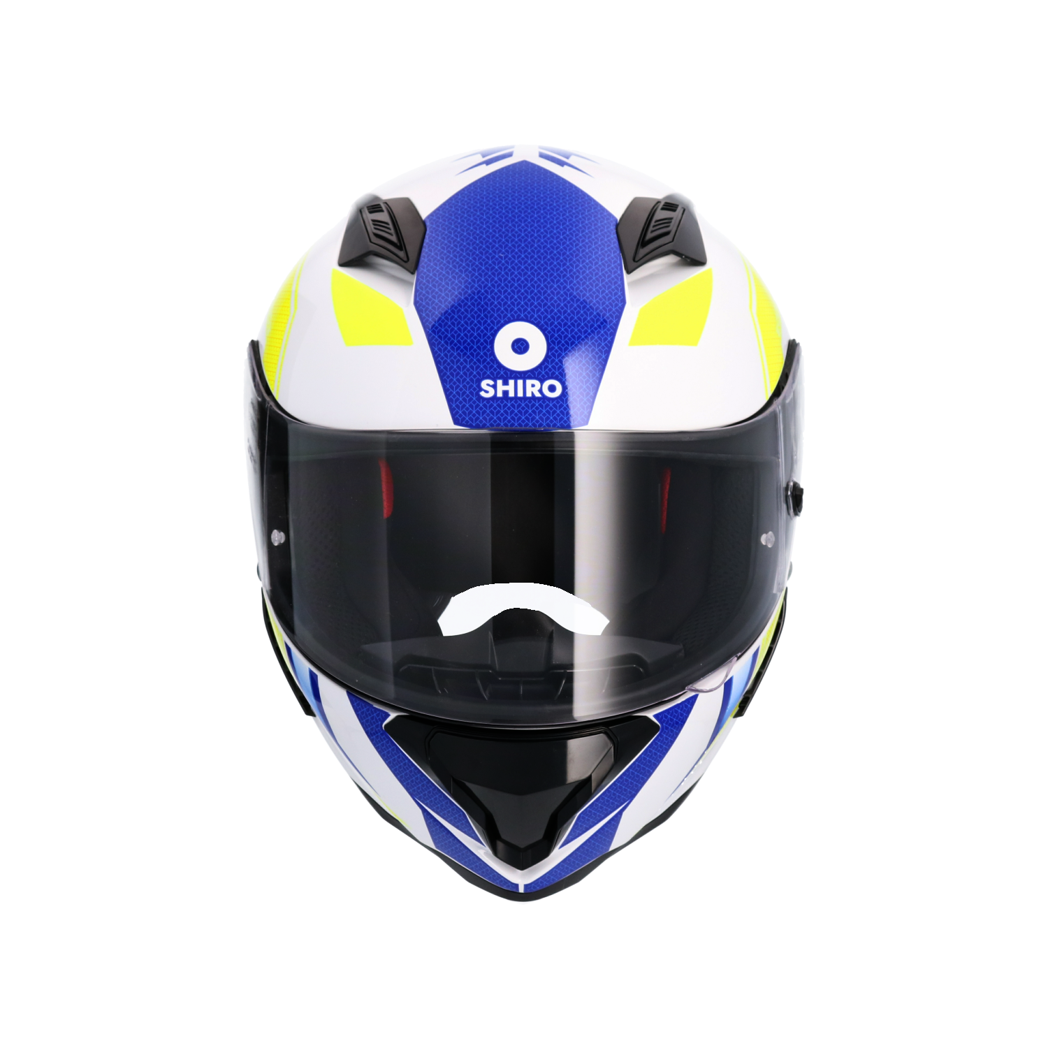 CASCO SHIRO HUNTER EDGE BLUE/YELLOW