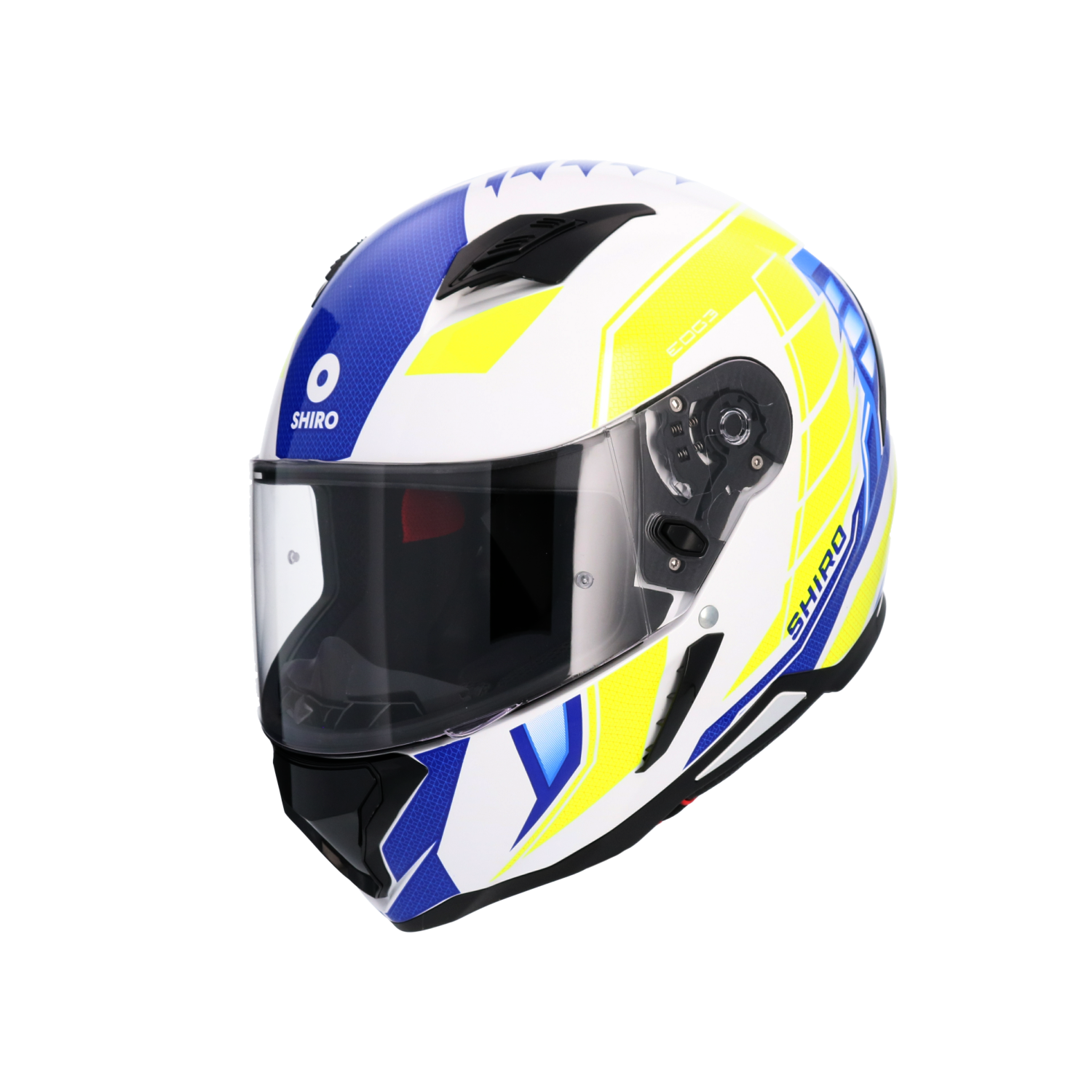CASCO SHIRO HUNTER EDGE BLUE/YELLOW