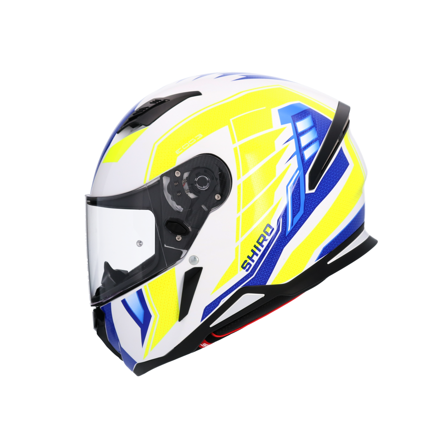 CASCO SHIRO HUNTER EDGE BLUE/YELLOW