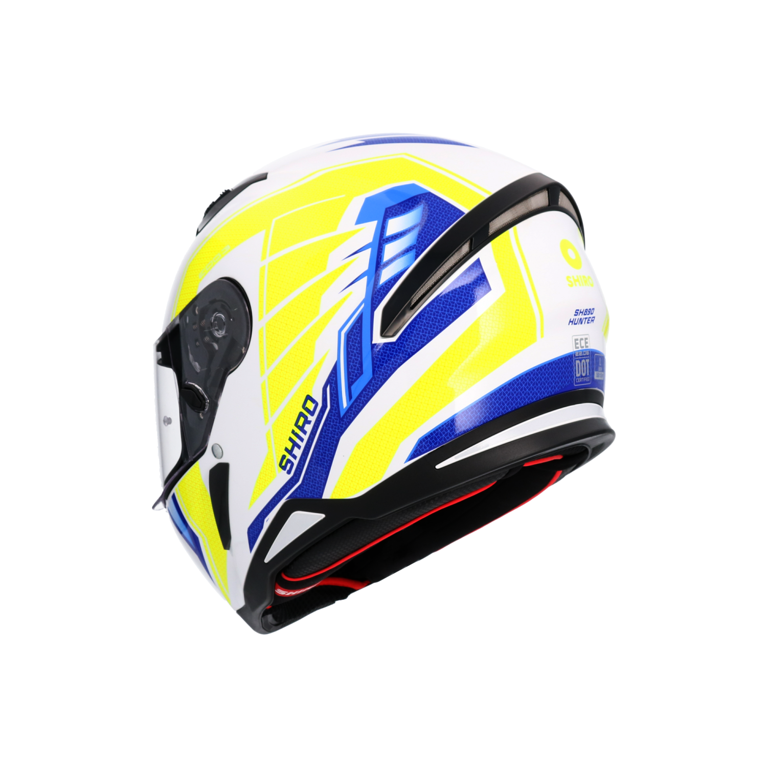 CASCO SHIRO HUNTER EDGE BLUE/YELLOW