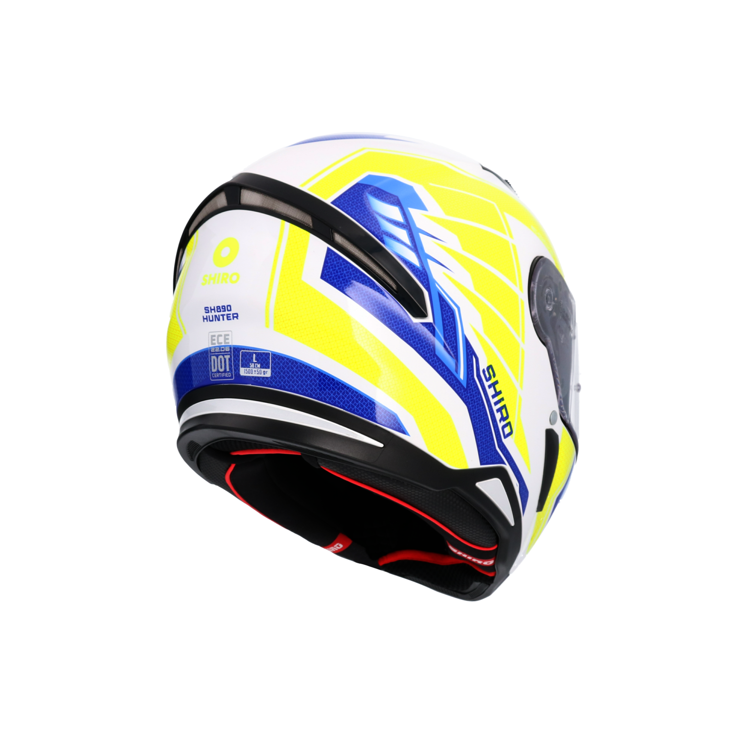 CASCO SHIRO HUNTER EDGE BLUE/YELLOW