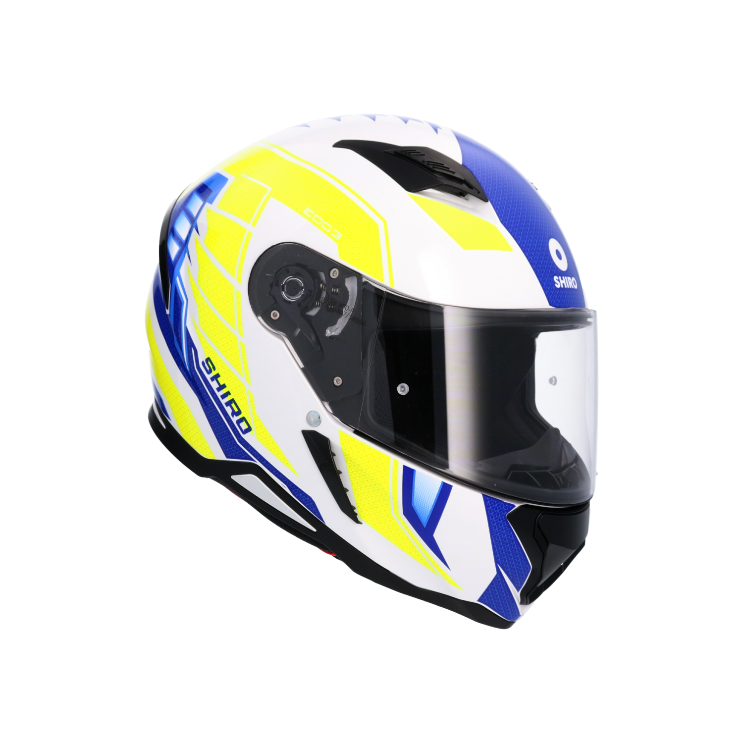 CASCO SHIRO HUNTER EDGE BLUE/YELLOW