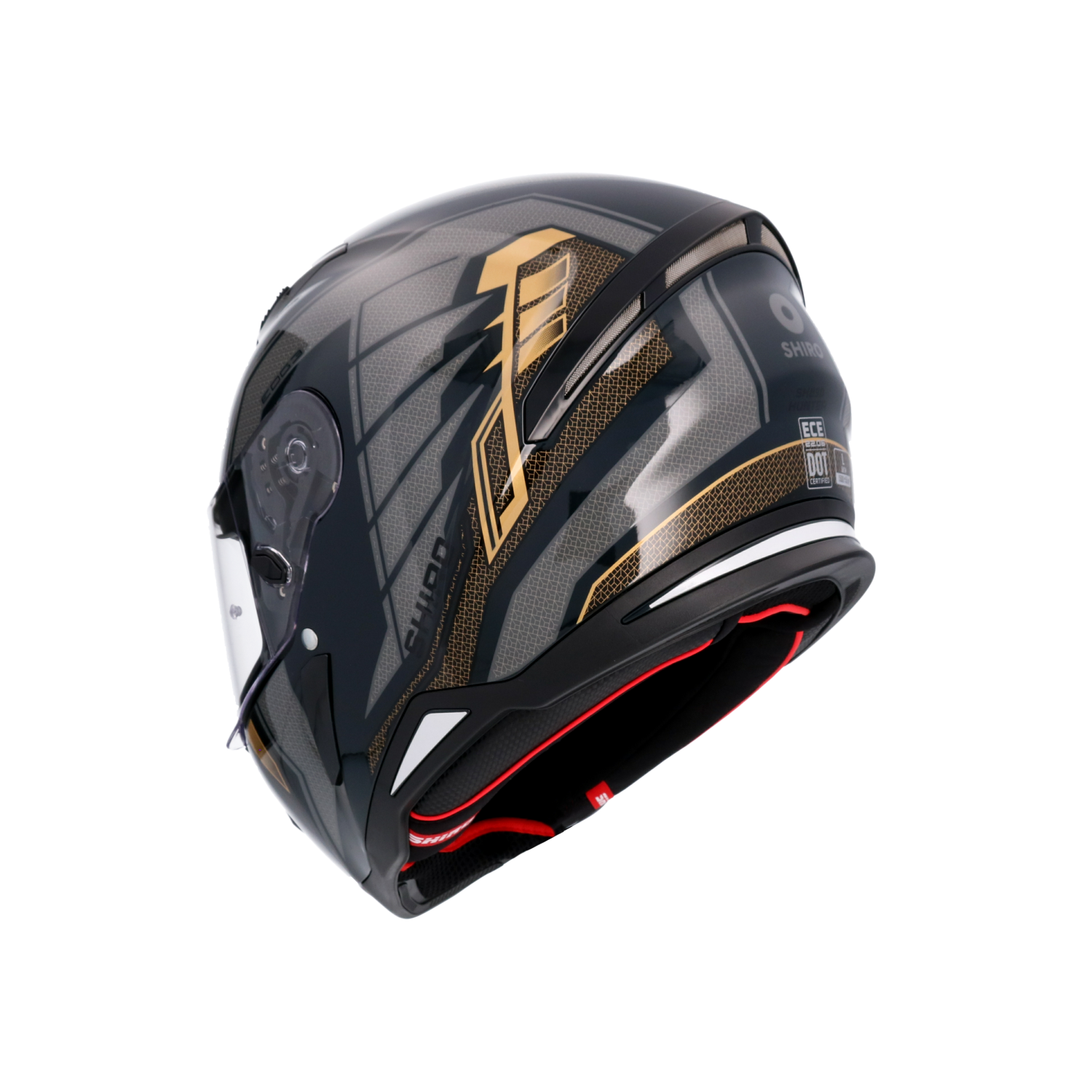 CASCO SHIRO HUNTER EDGE BLACK/GOLD