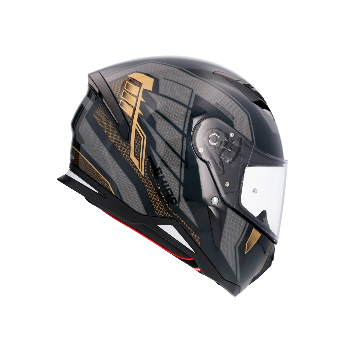CASCO SHIRO HUNTER EDGE BLACK/GOLD