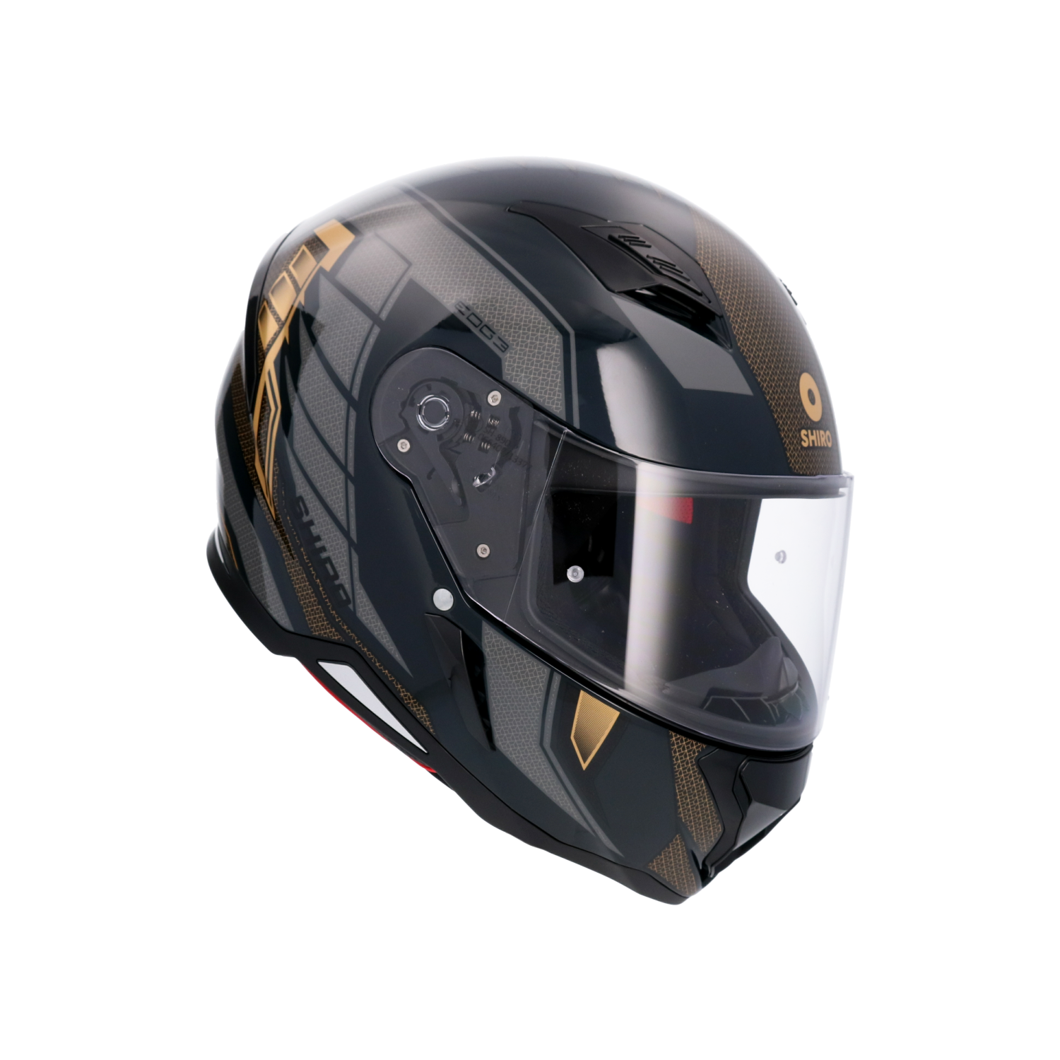 CASCO SHIRO HUNTER EDGE BLACK/GOLD