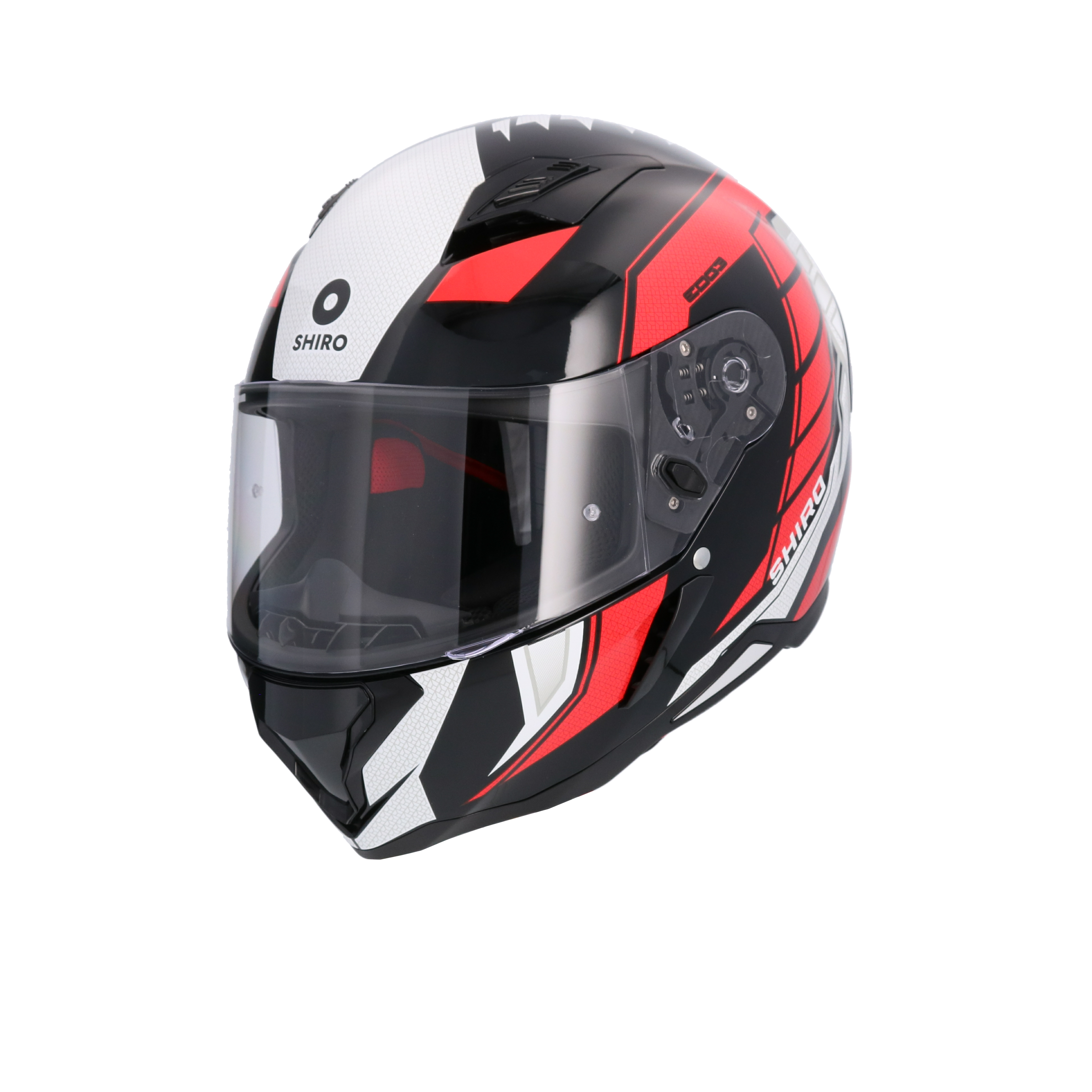 CASCO SHIRO HUNTER EDGE BLACK/RED