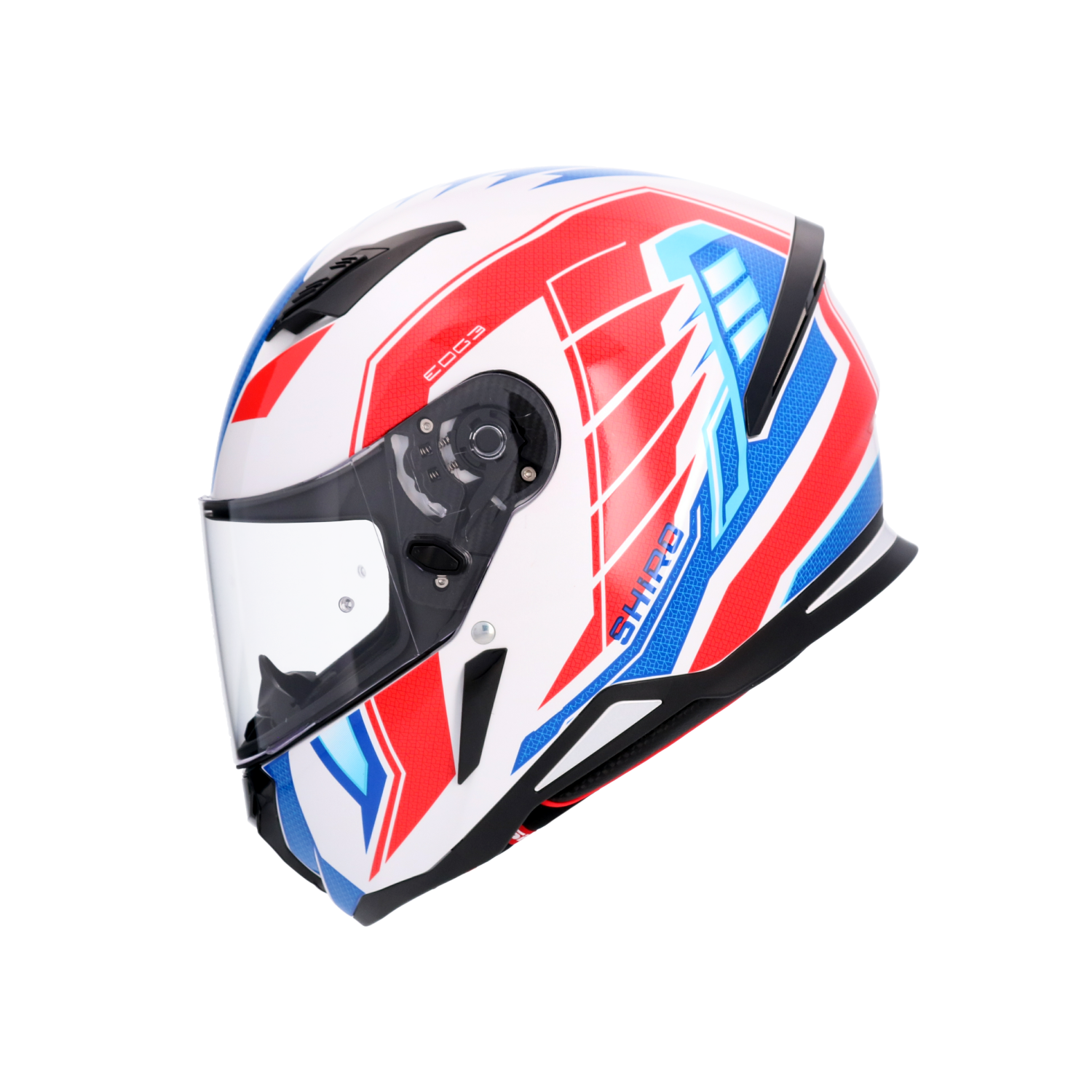 CASCO SHIRO HUNTER EDGE BLUE/RED