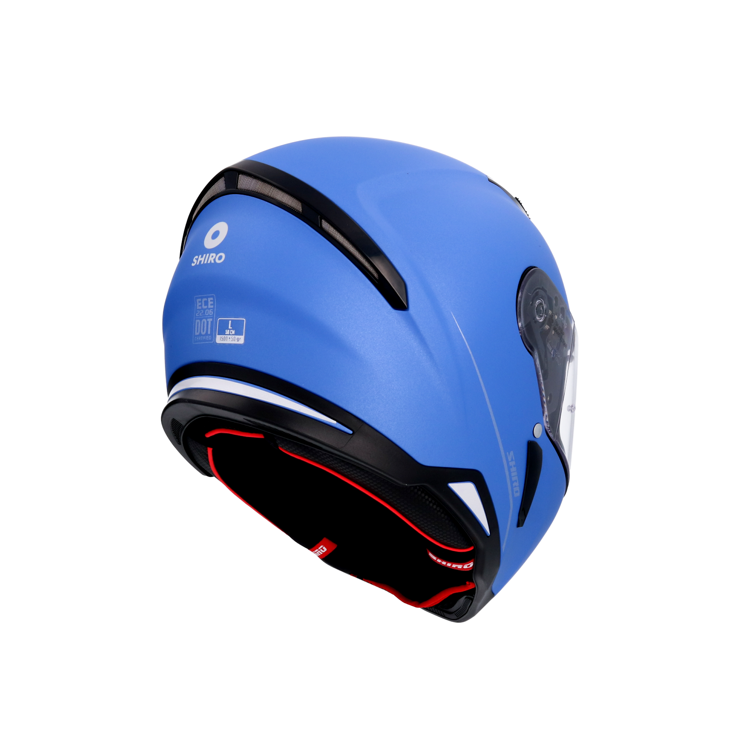 CASCO SHIRO HUNTER METALLIC MATT BLUE