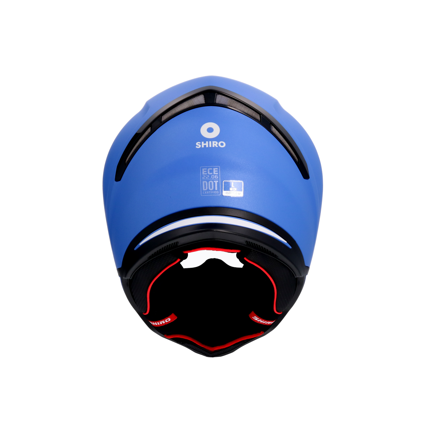 CASCO SHIRO HUNTER METALLIC MATT BLUE