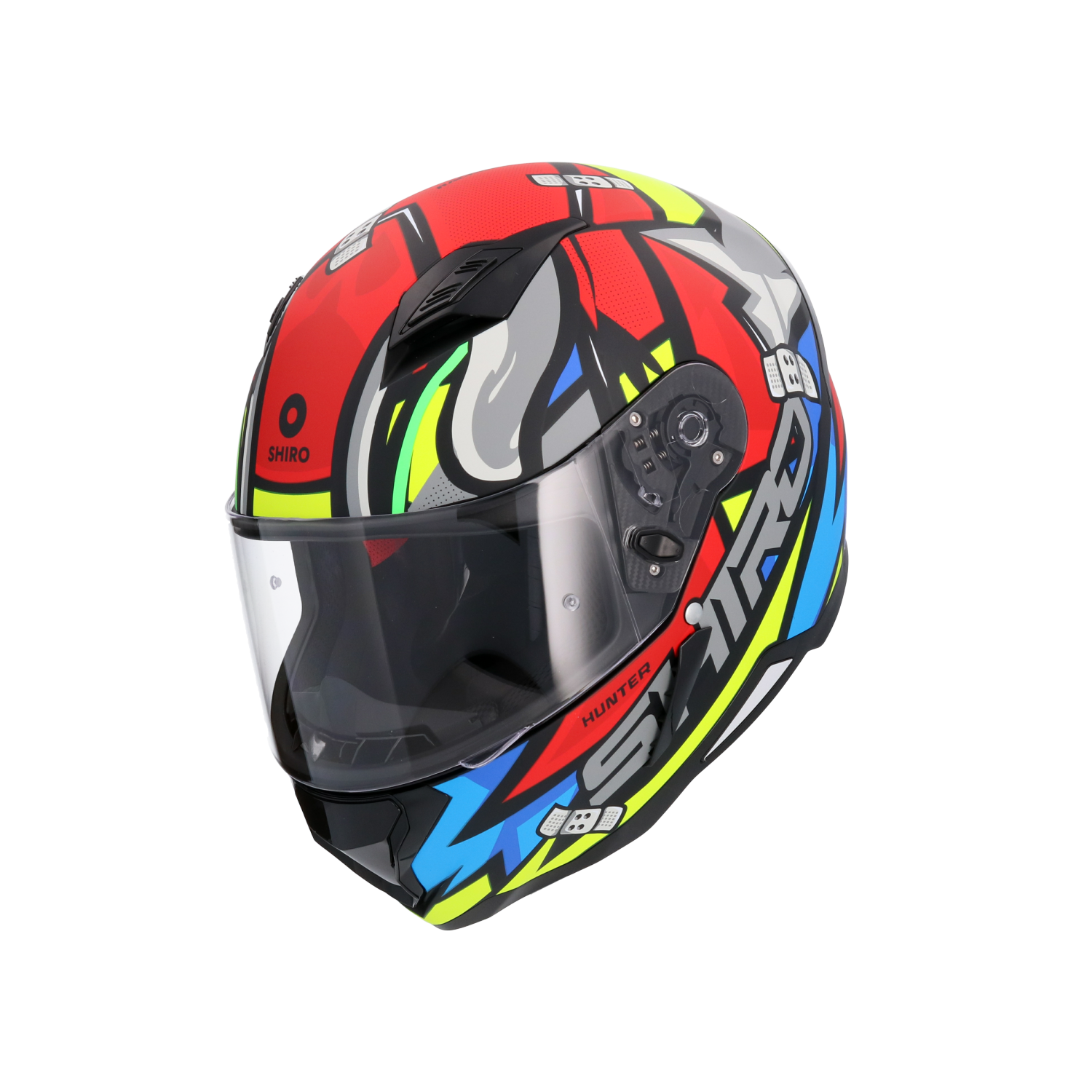 CASCO SHIRO HUNTER RACCOON RED