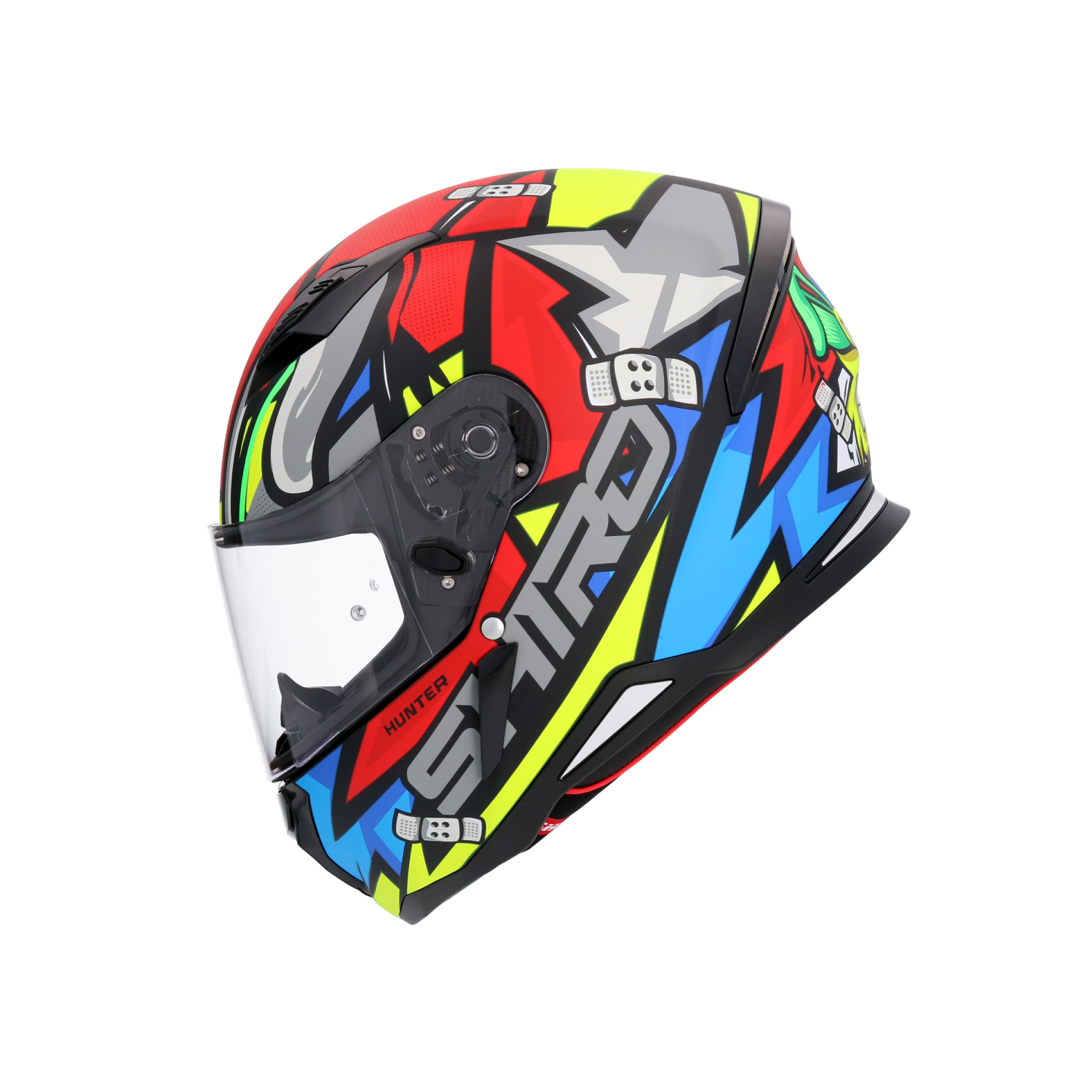 CASCO SHIRO HUNTER RACCOON RED