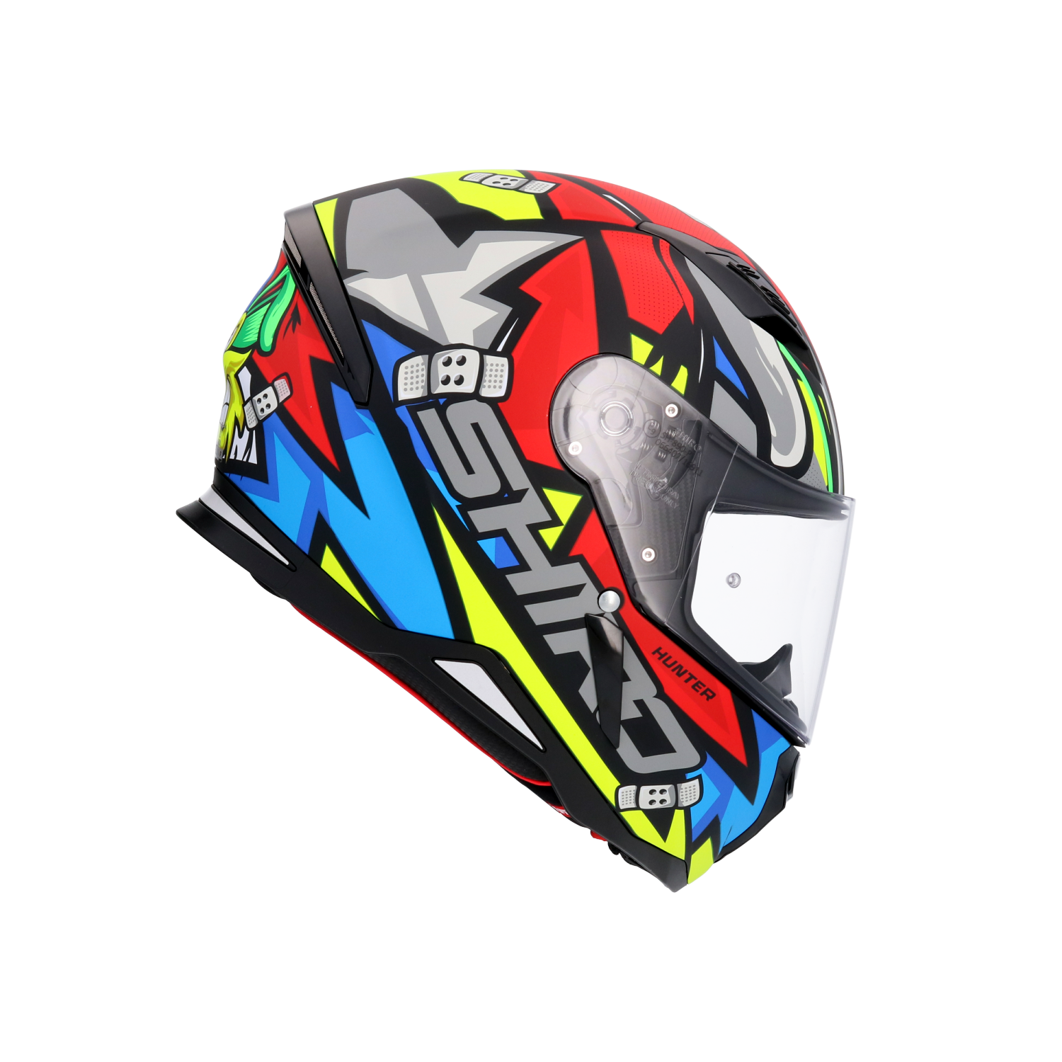 CASCO SHIRO HUNTER RACCOON RED