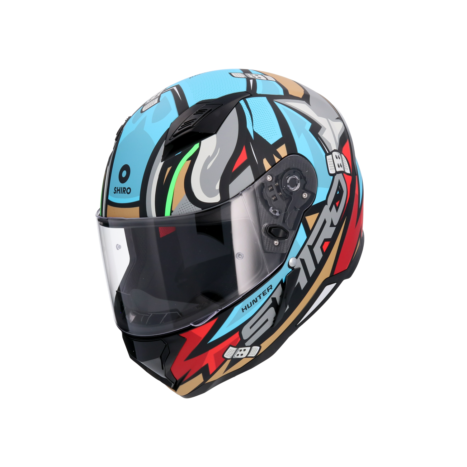 CASCO SHIRO HUNTER RACCOON BLUE