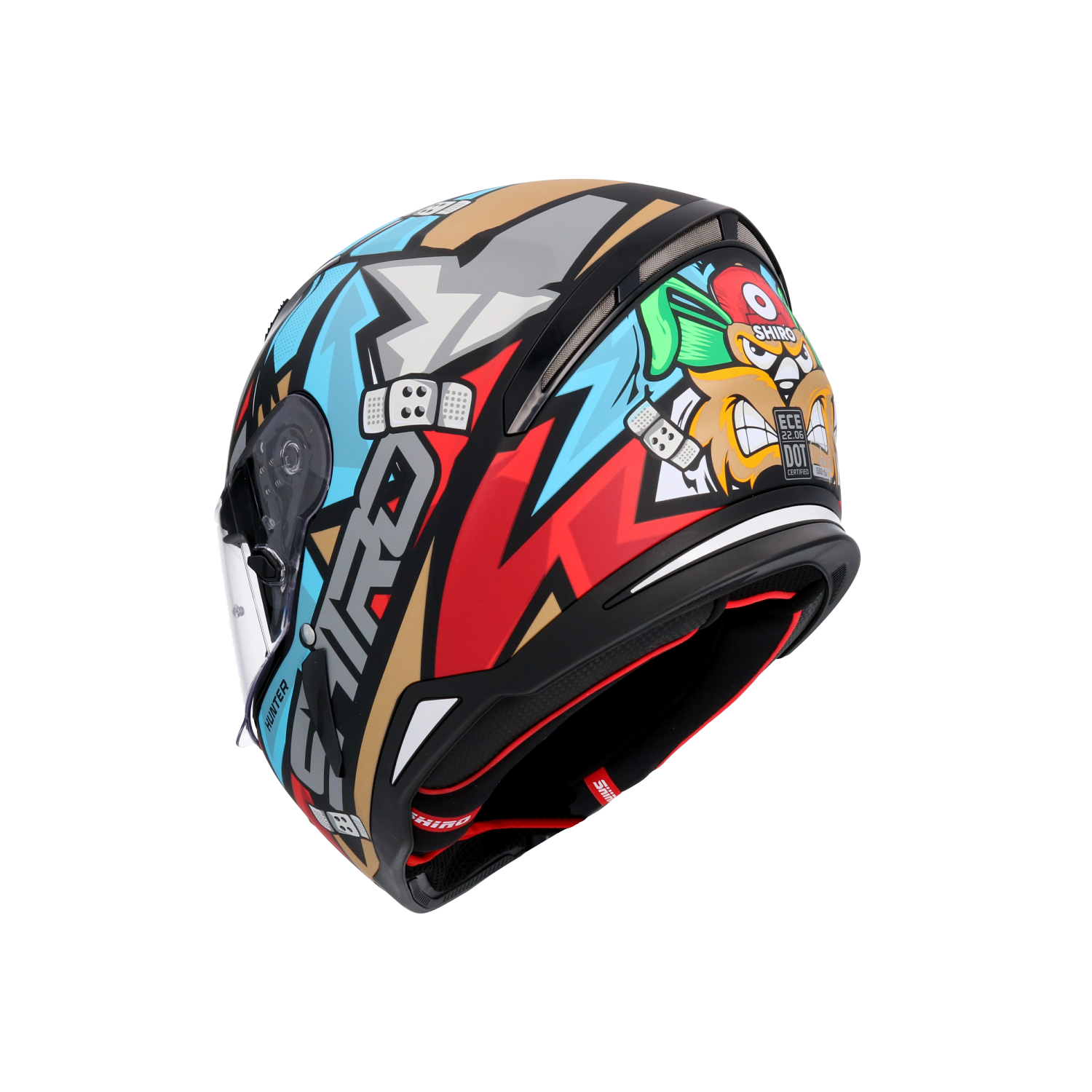 CASCO SHIRO HUNTER RACCOON BLUE