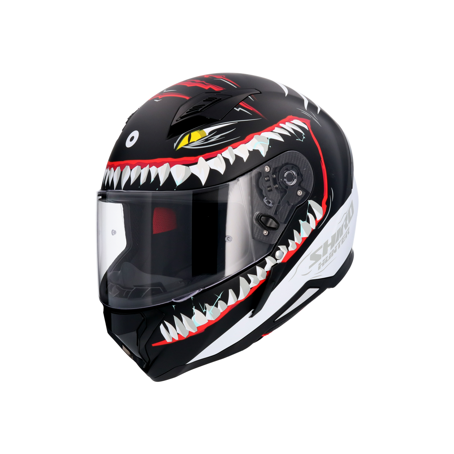 CASCO SHIRO HUNTER SHARK BLACK
