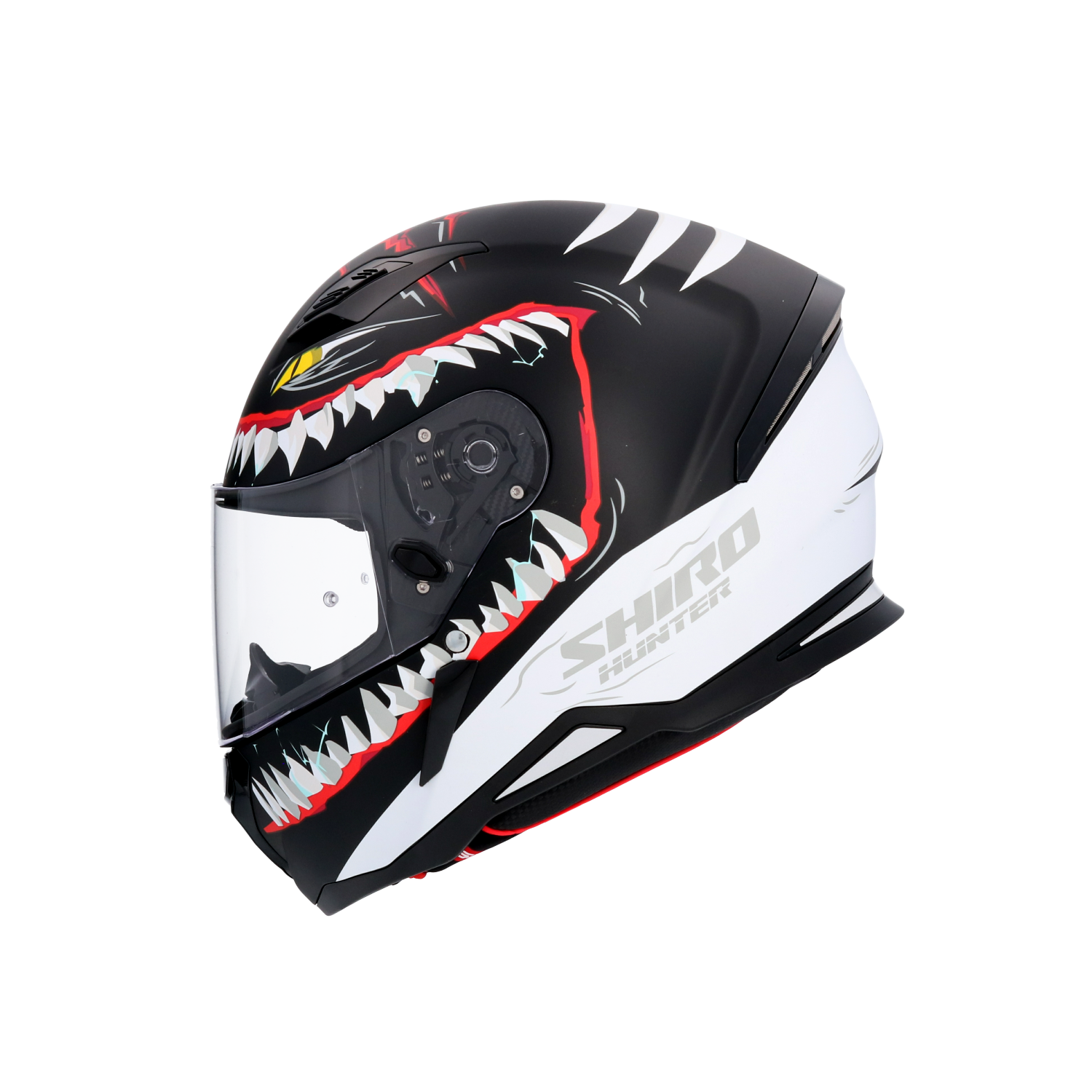 CASCO SHIRO HUNTER SHARK BLACK