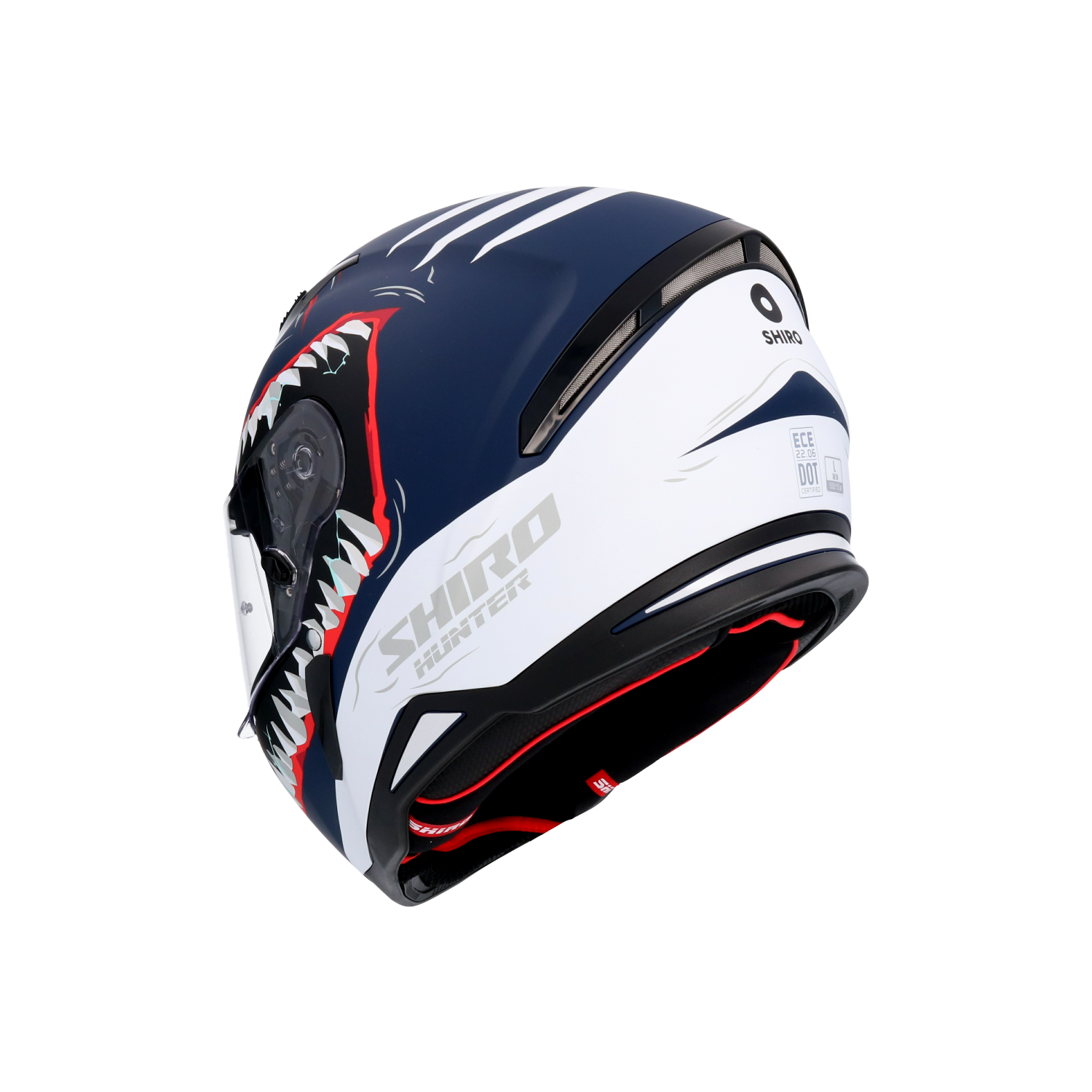 CASCO SHIRO HUNTER SHARK DARK BLUE