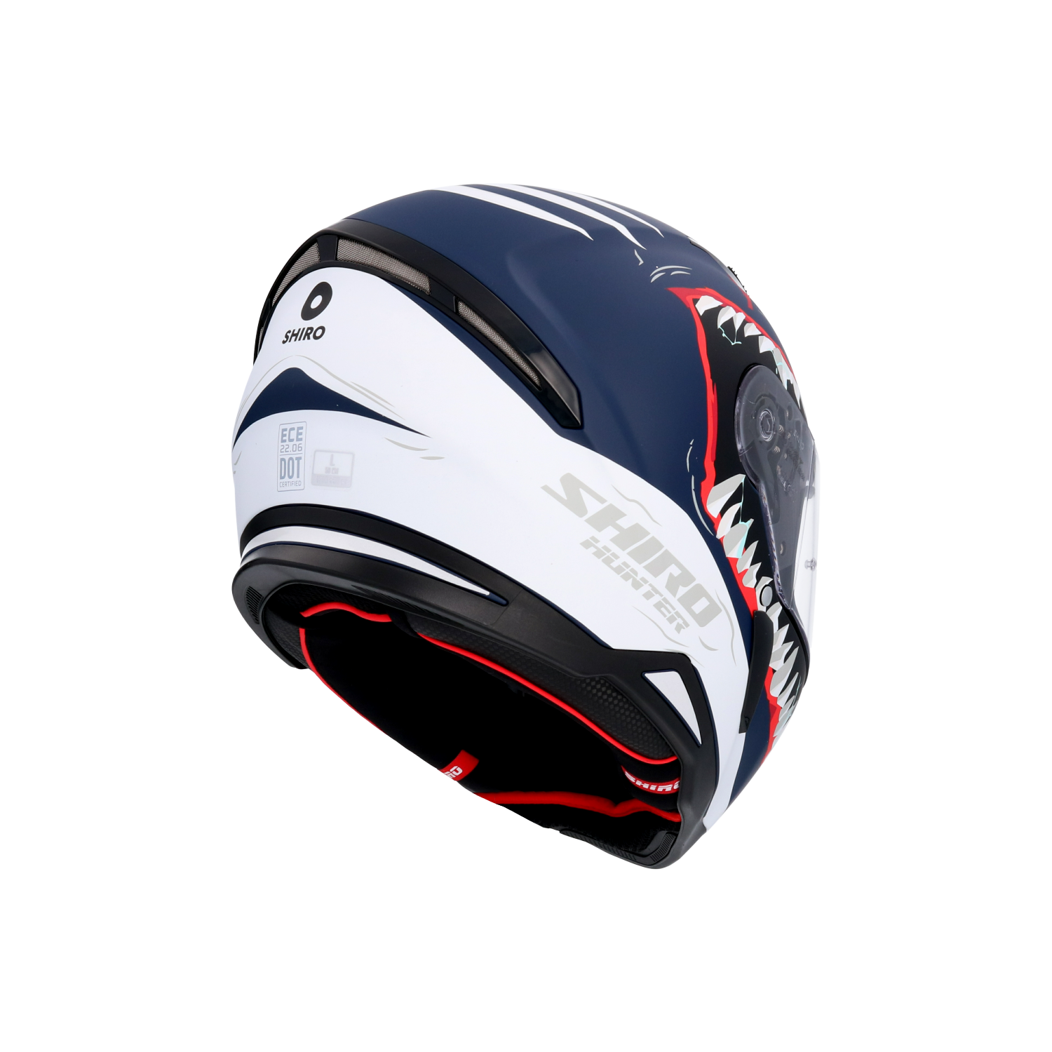 CASCO SHIRO HUNTER SHARK DARK BLUE