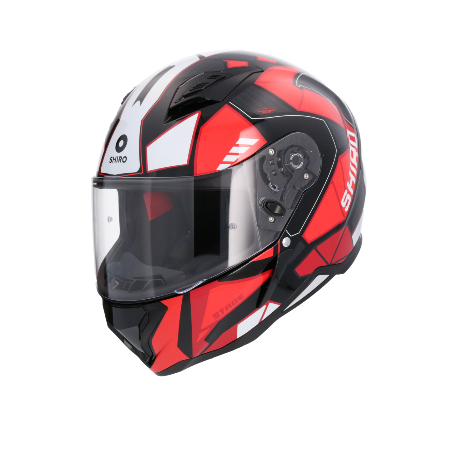 CASCO SHIRO HUNTER STAGE BLACK/RED