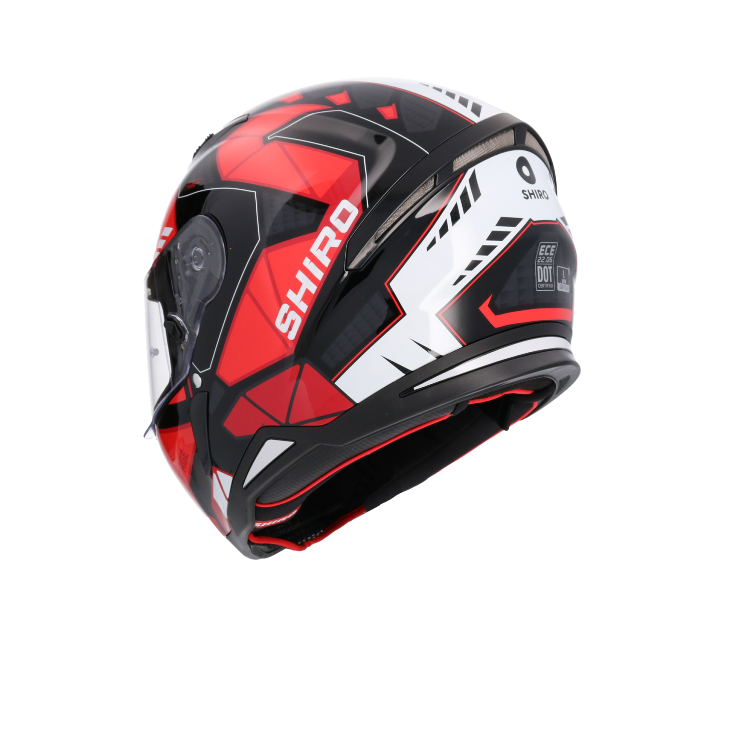 CASCO SHIRO HUNTER STAGE BLACK/RED