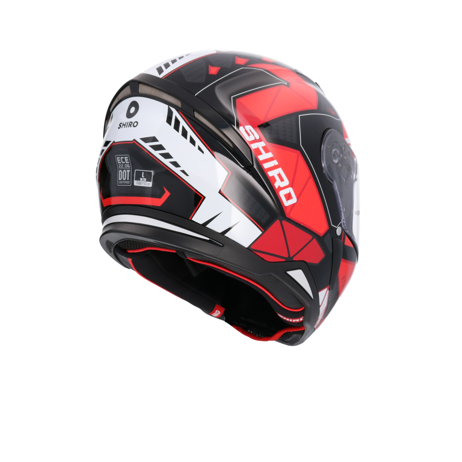 CASCO SHIRO HUNTER STAGE BLACK/RED