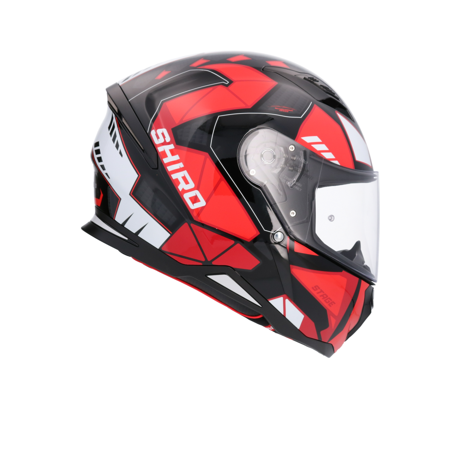 CASCO SHIRO HUNTER STAGE BLACK/RED