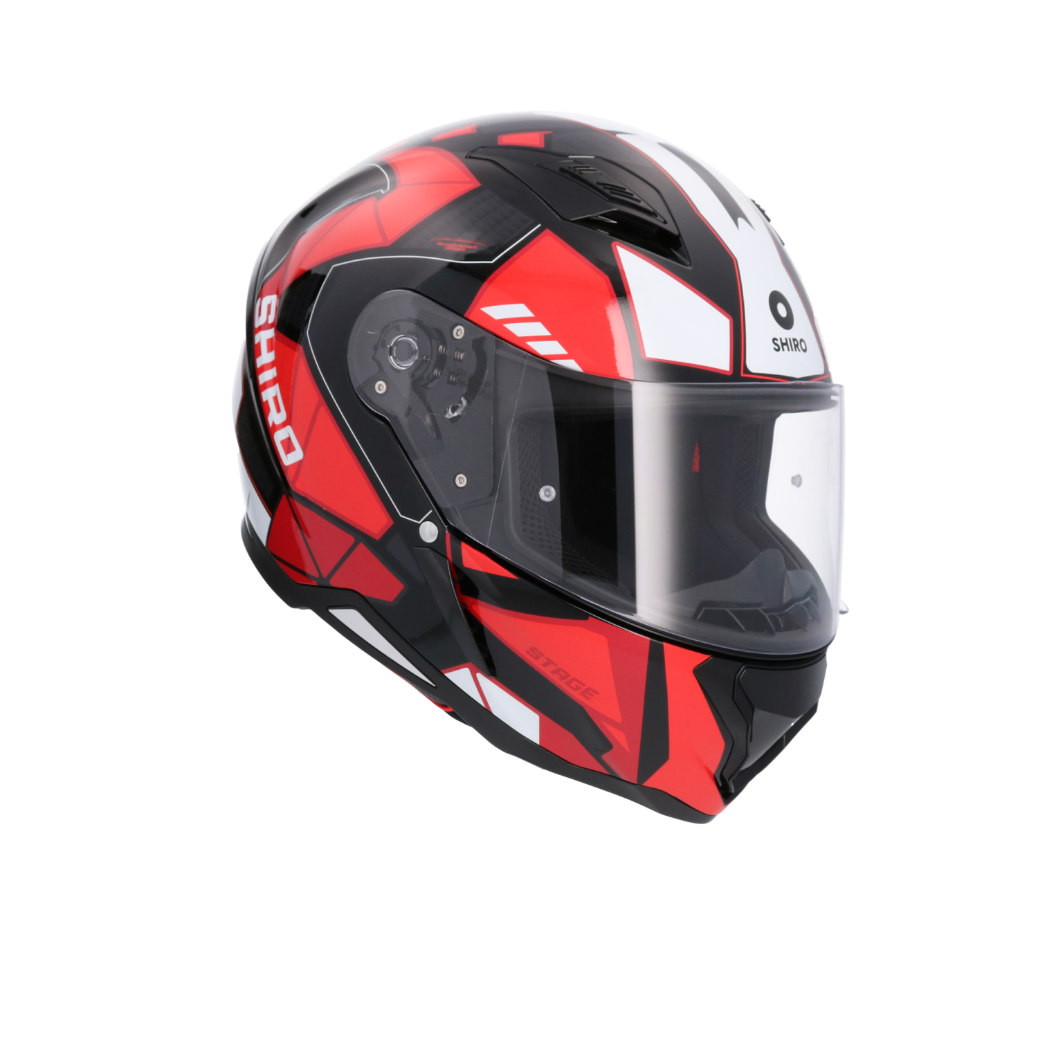 CASCO SHIRO HUNTER STAGE BLACK/RED