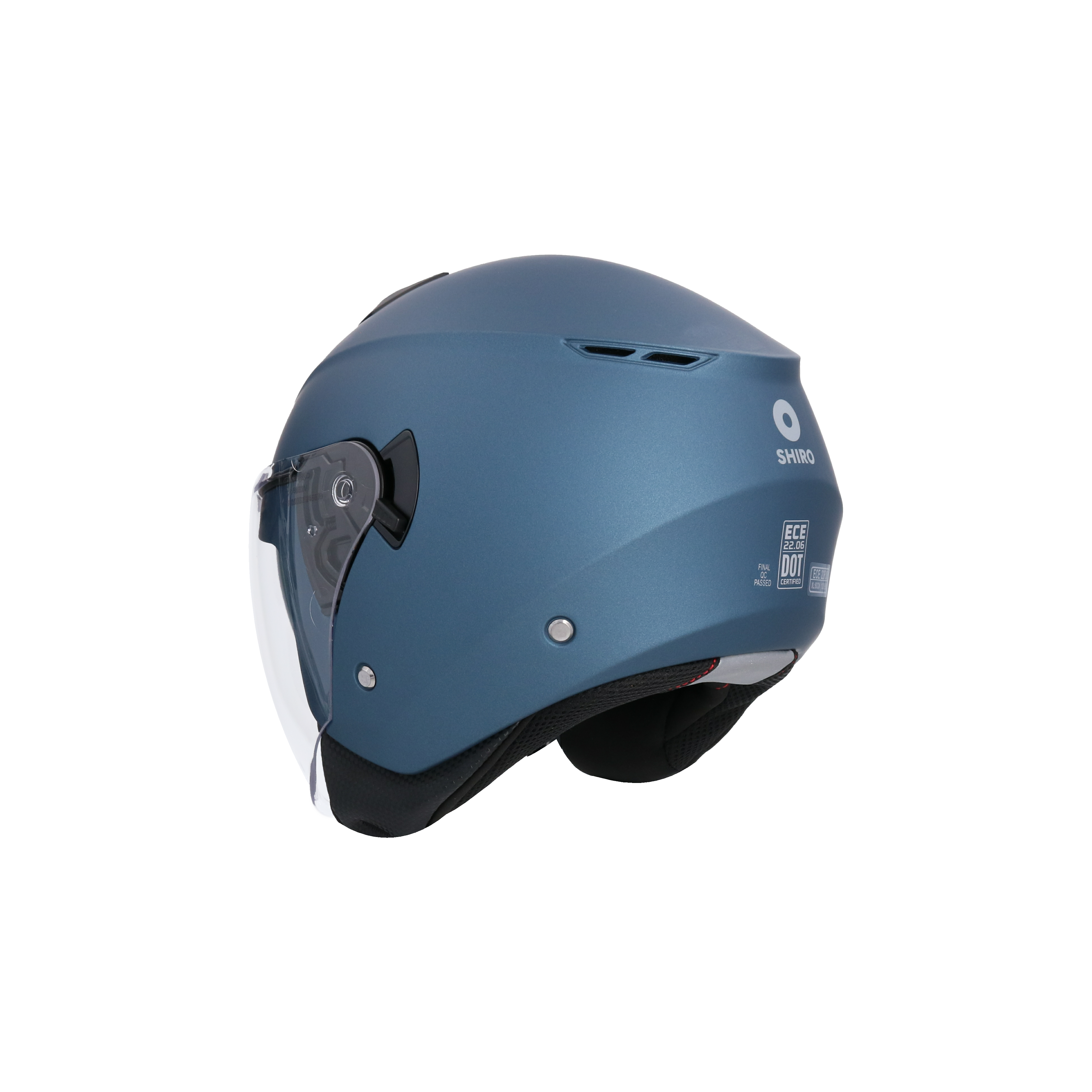 CASCO SHIRO IBIZA METALLIC MATT BLUE