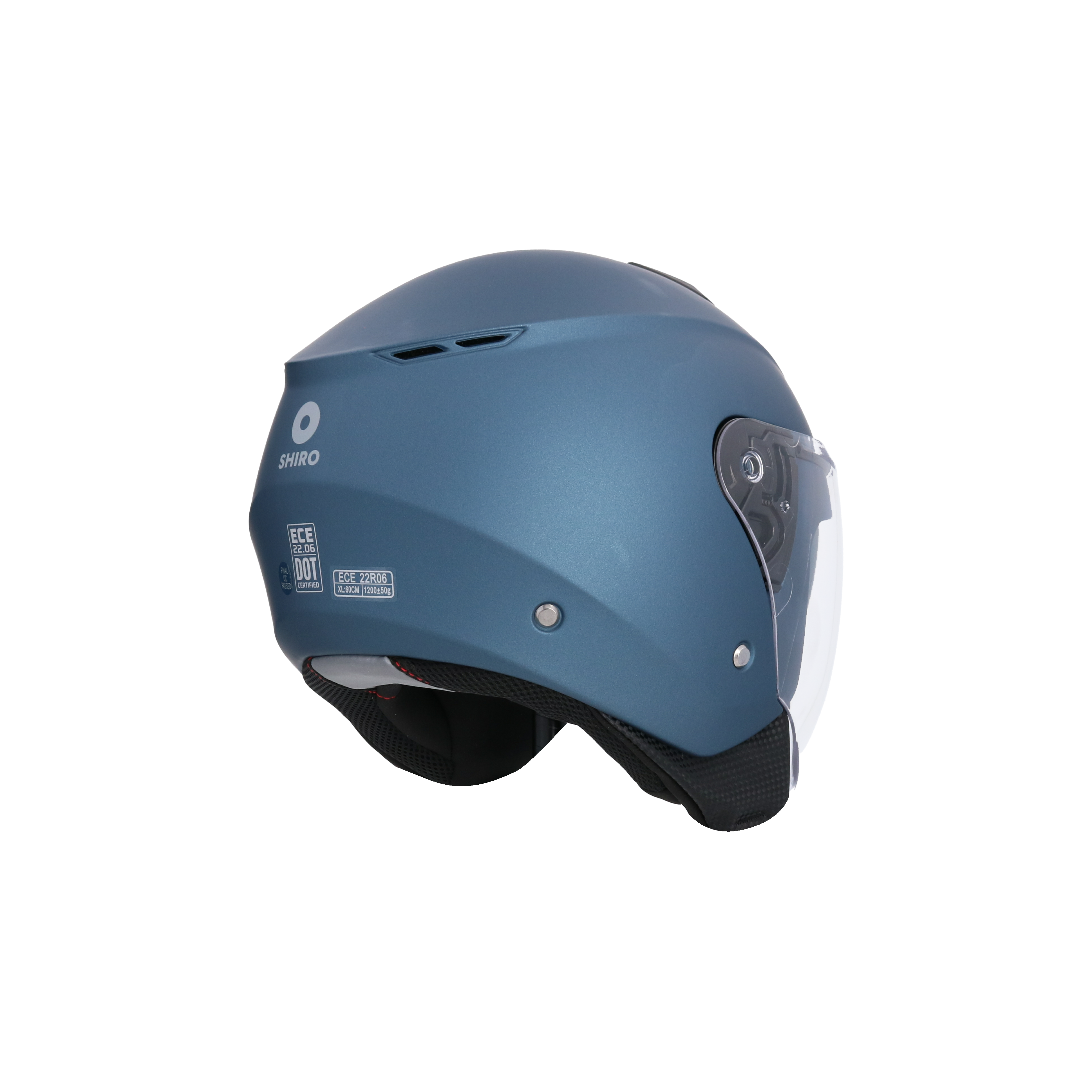 CASCO SHIRO IBIZA METALLIC MATT BLUE