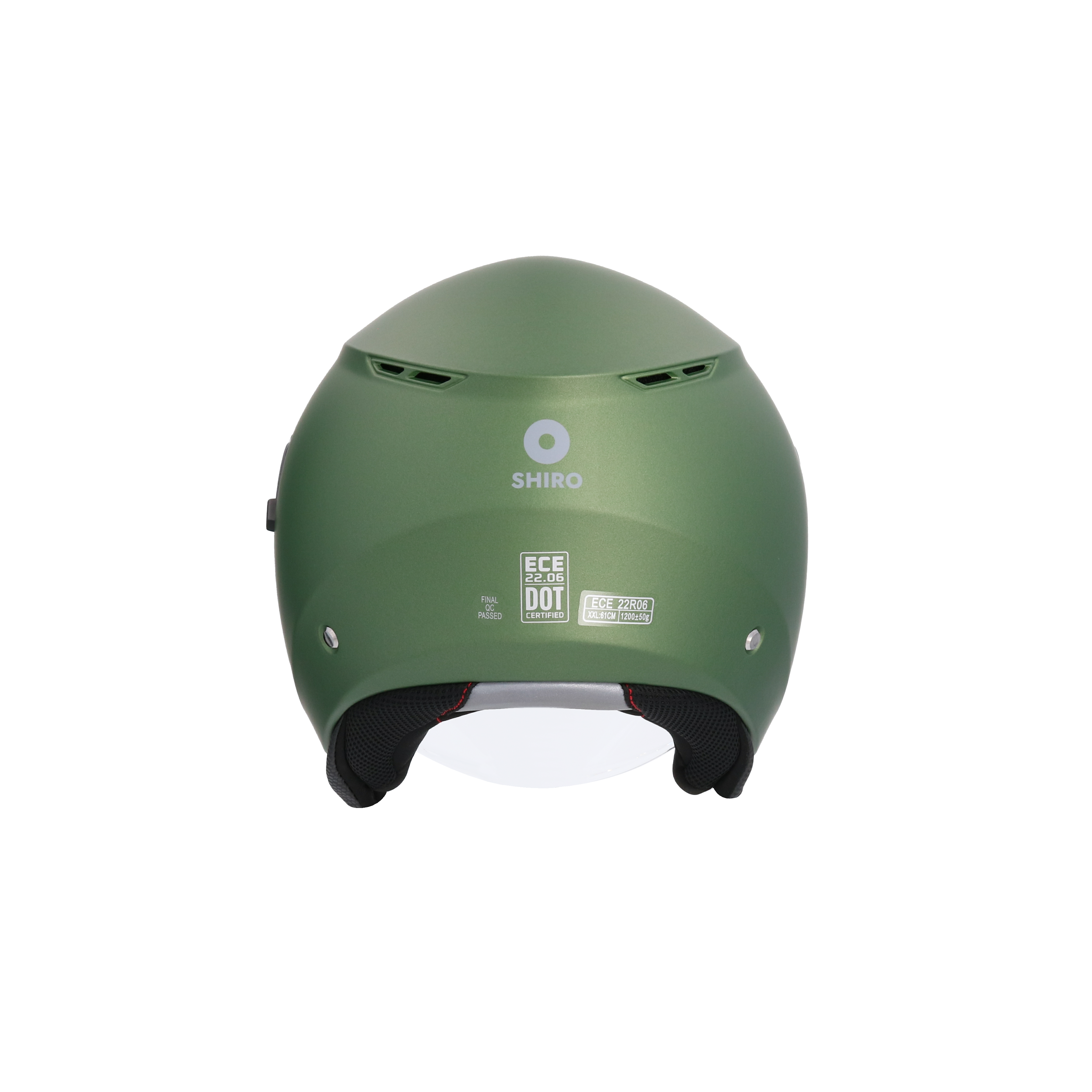 CASCO SHIRO IBIZA METALLIC MATT GREEN